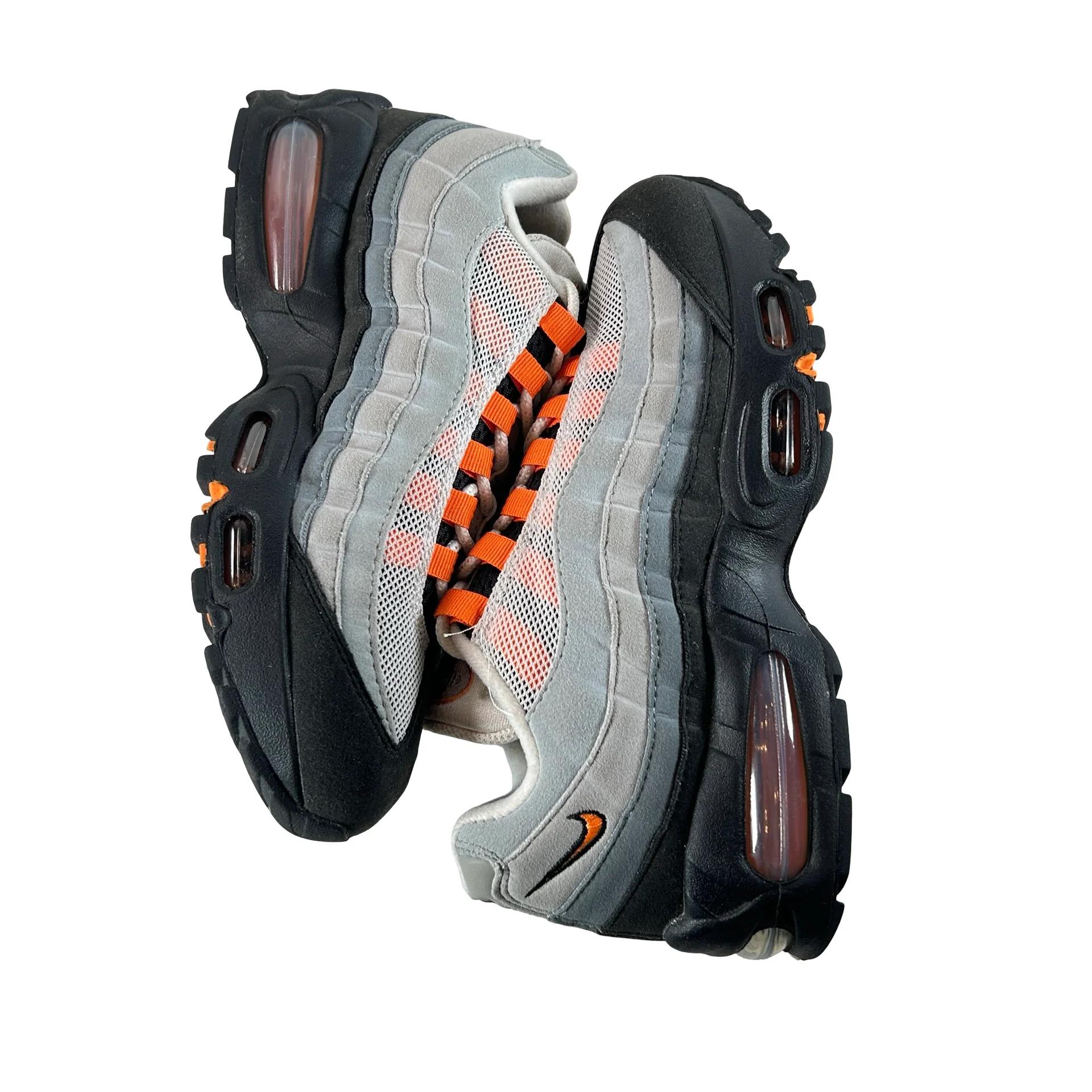 HM4740 005 Nike Air Max 95 OG Big Bubble Bright Mandarin (2025) [USED] - 6 M (Used) (No Box) - Image 5