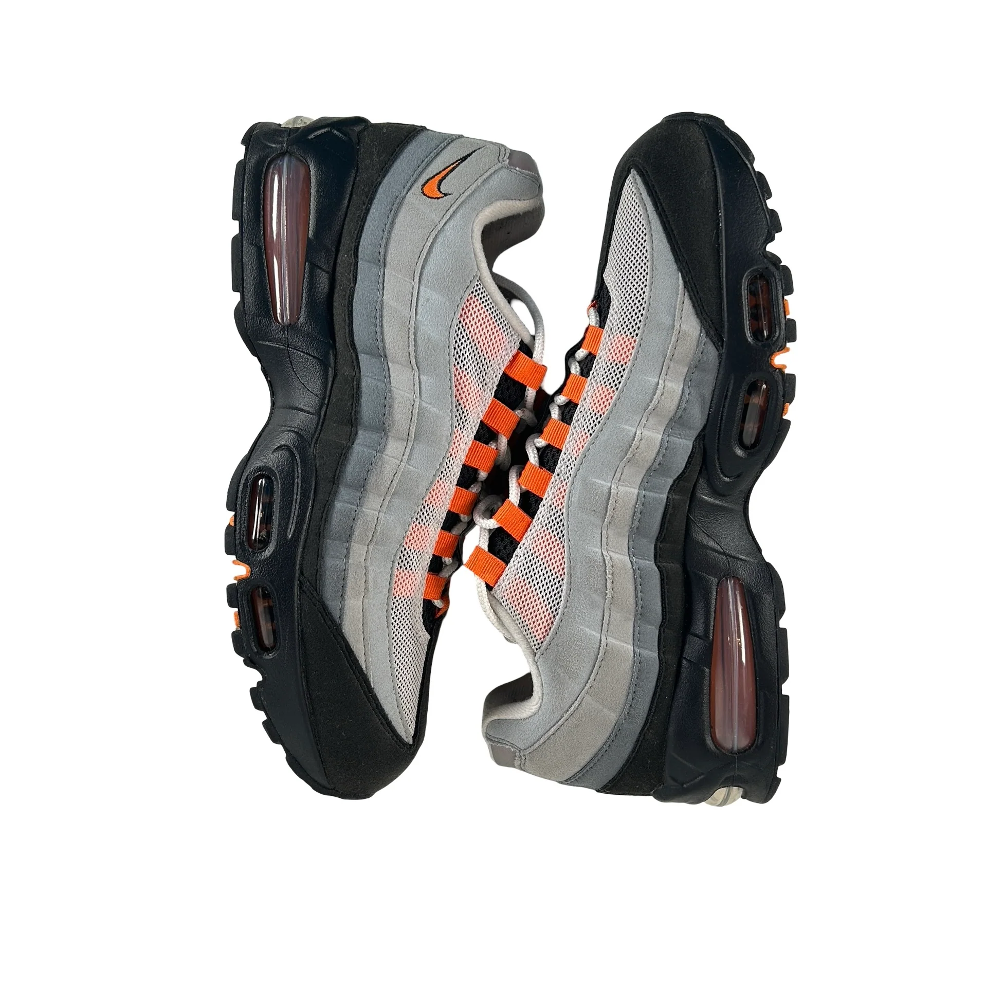 HM4740 101 Nike Air Max 95 OG Big Bubble Bright Mandarin 2.0 (2025) [USED] - 9 M (Used) - Image 5