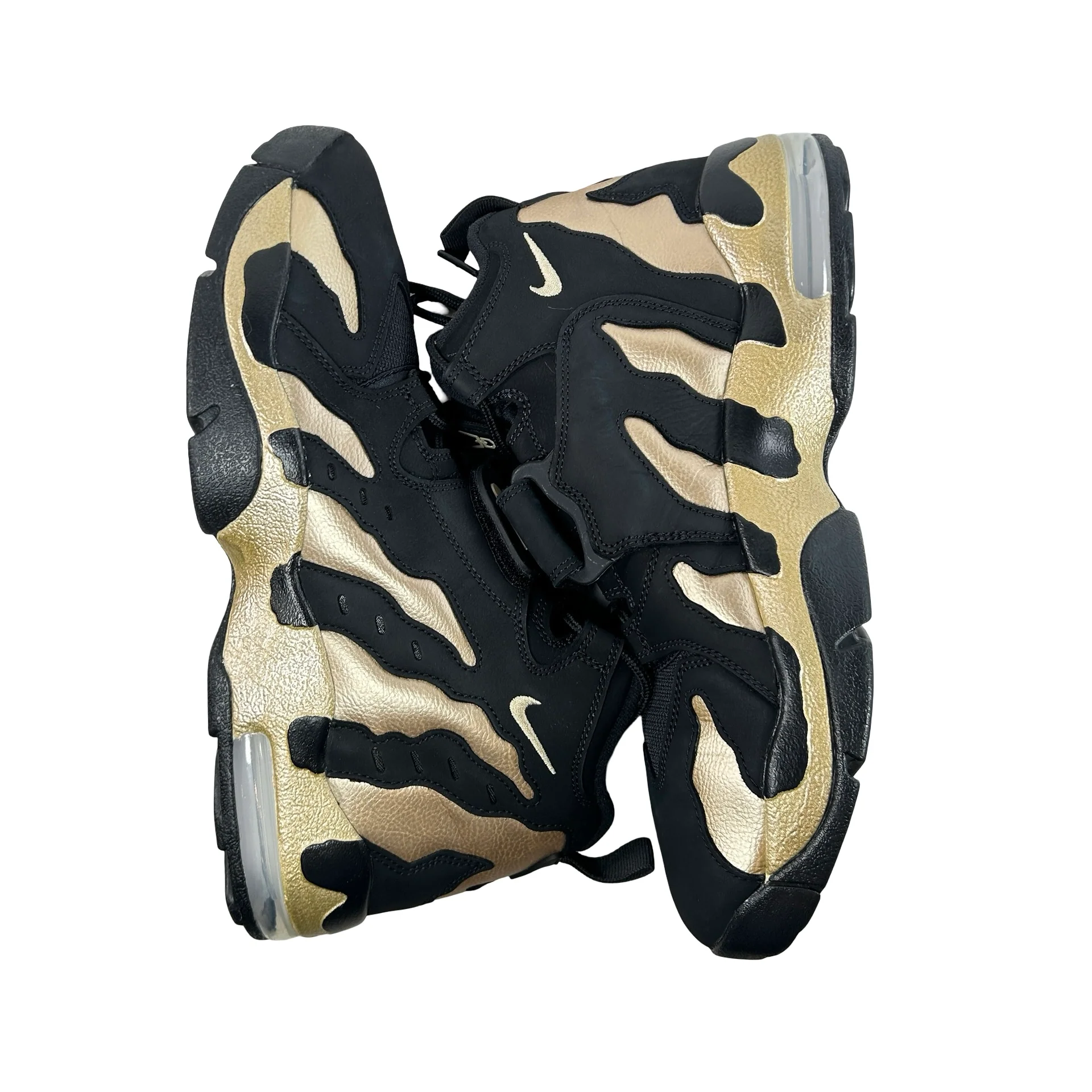 HM9236 001 Nike Air DT Max '96 Black Vegas Gold [USED] - 12 M (Used) - Image 5