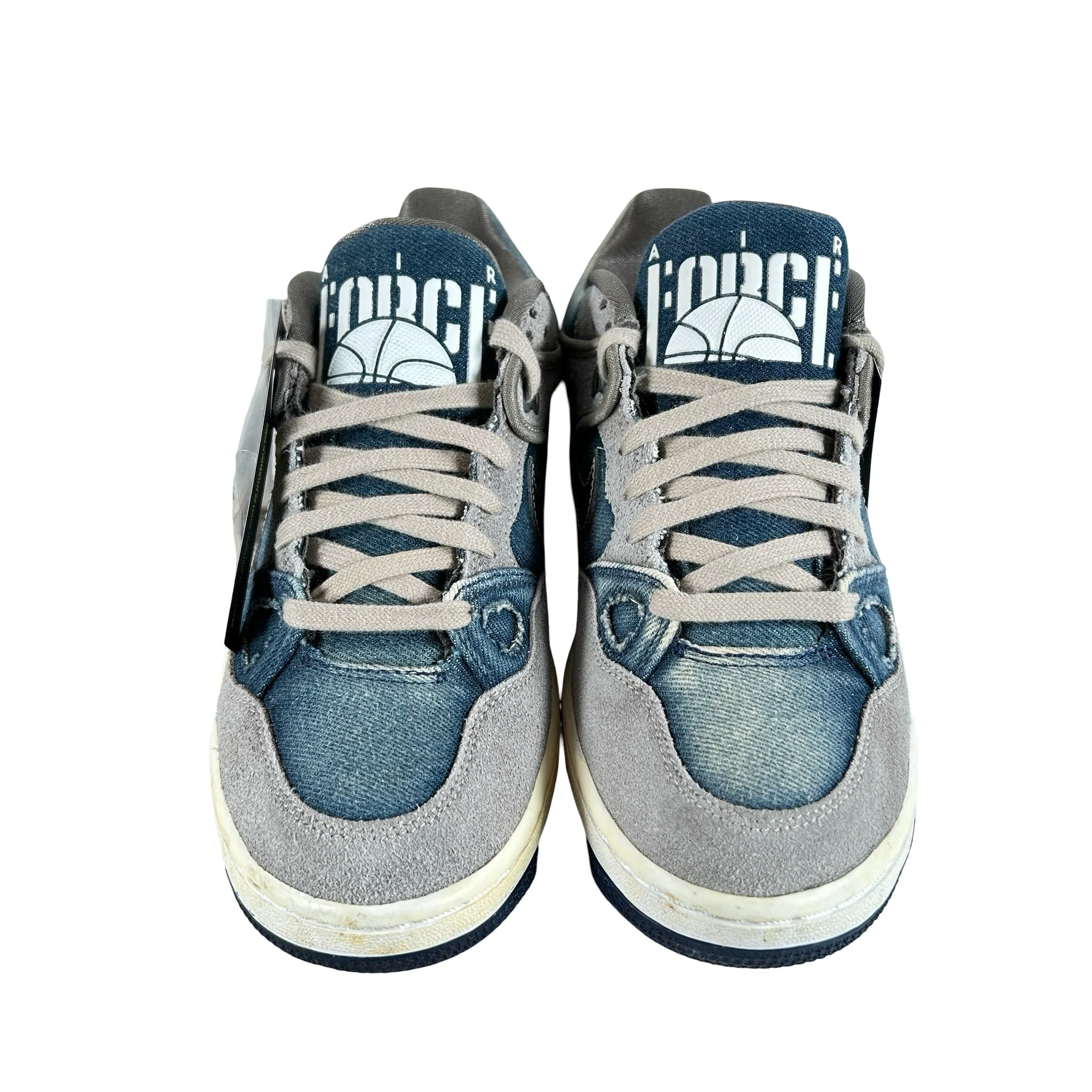 HQ0262 001 Nike Air Force 3 Low SP Nigo x Levi’s Olive Grey [USED] - 8.5 M (Used) - Image 2