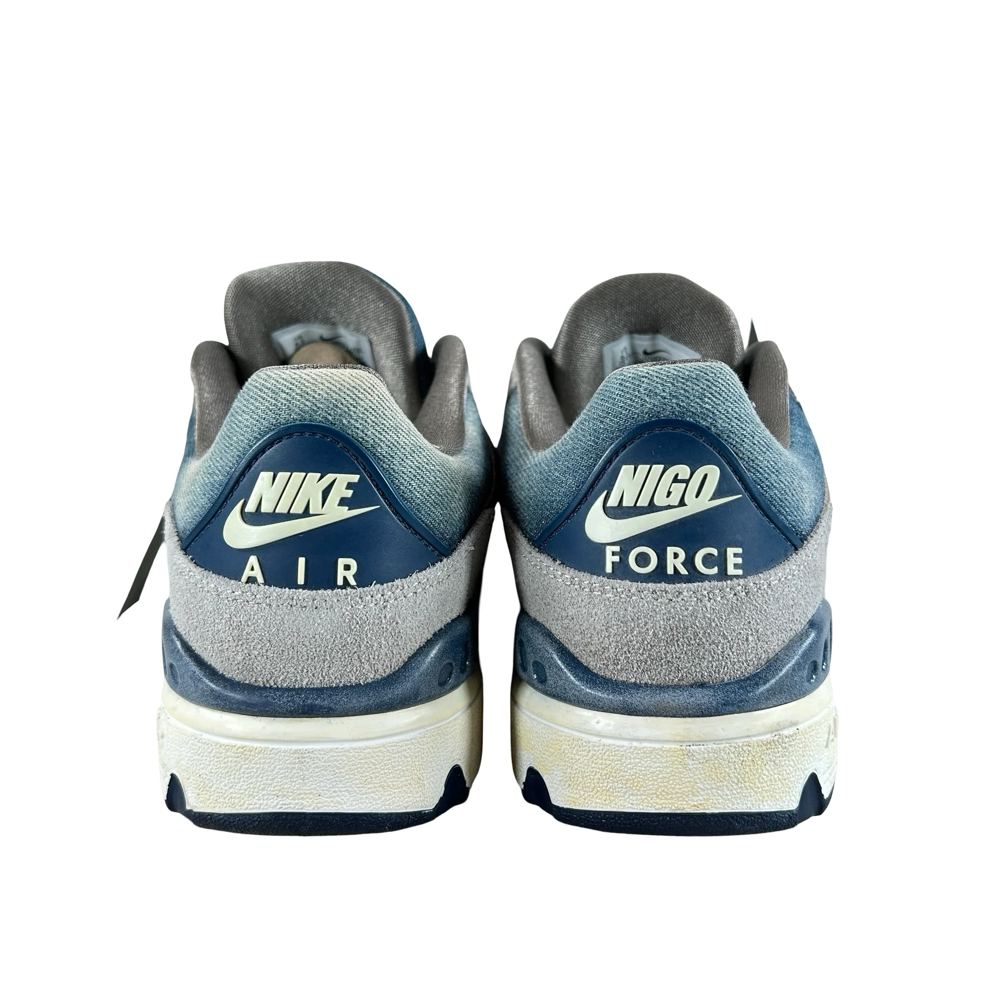 HQ0262 001 Nike Air Force 3 Low SP Nigo x Levi’s Olive Grey [USED] - 8.5 M (Used) - Image 3
