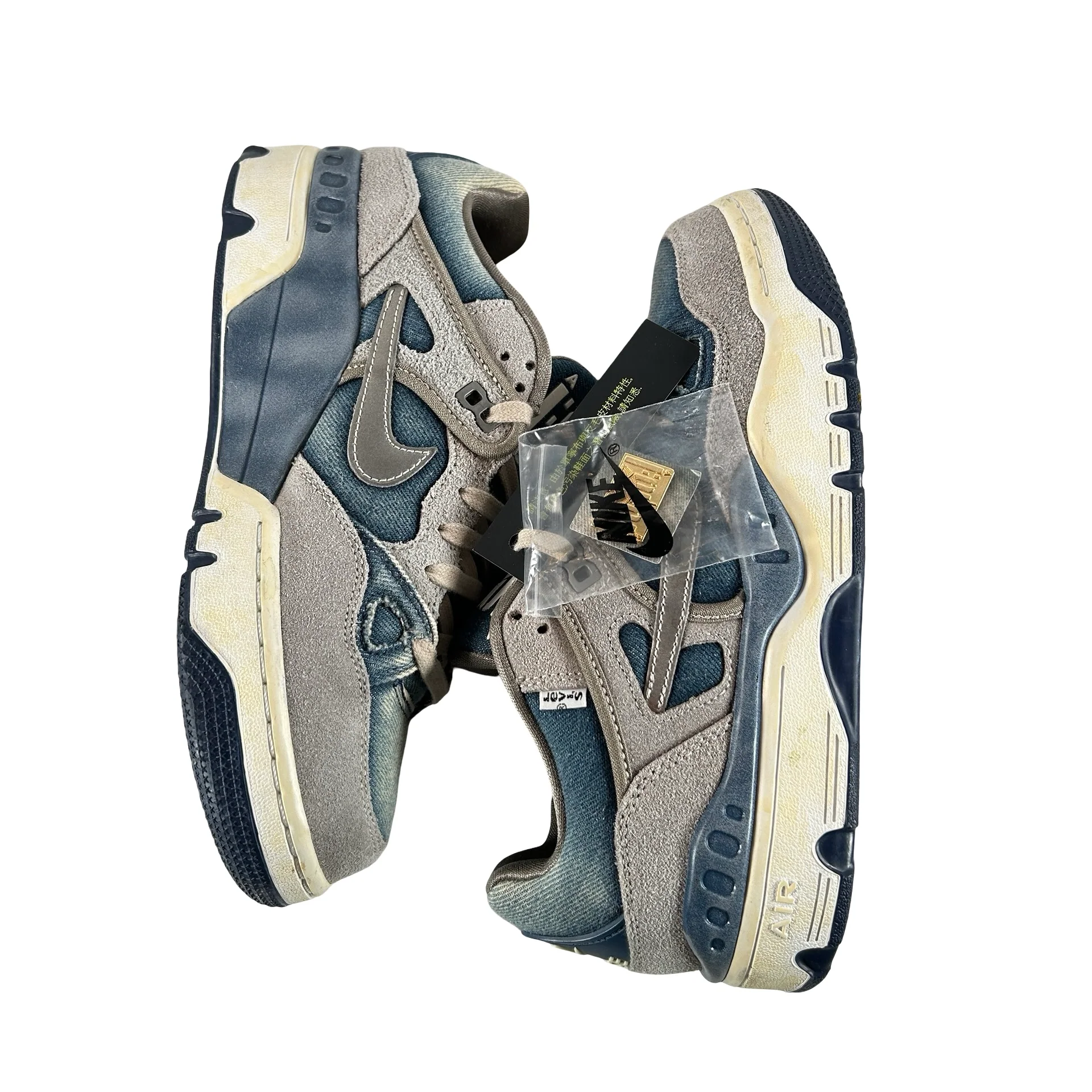 HQ0262 001 Nike Air Force 3 Low SP Nigo x Levi’s Olive Grey [USED] - 8.5 M (Used) - Image 5