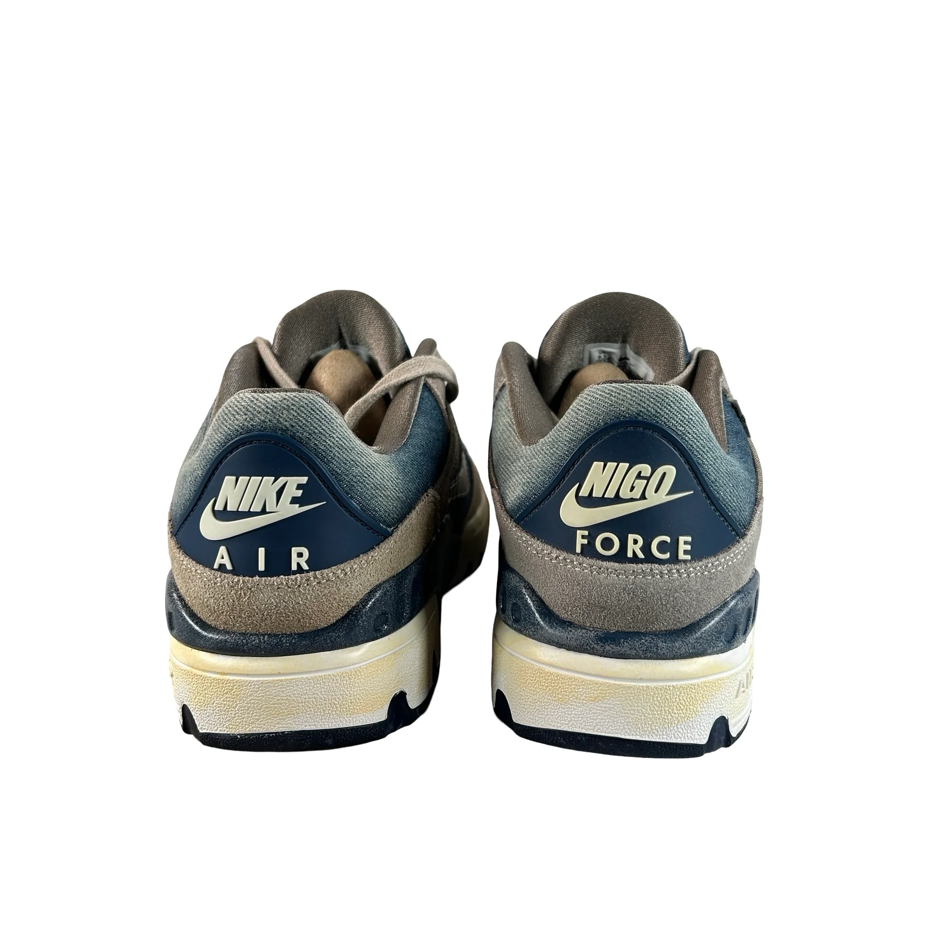 HQ0262 001 Nike Air Force 3 Low SP Nigo x Levi’s Olive Grey [USED] - 9.5 M (VNDS) - Image 3