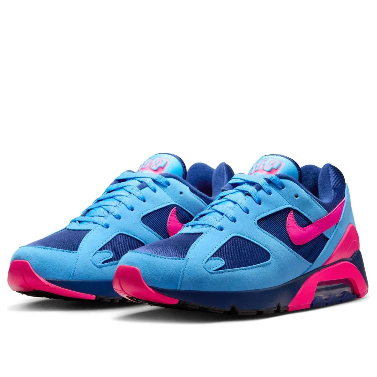HQ1706 401 Nike Air Max 180 University Blue Hyper Pink - Image 3