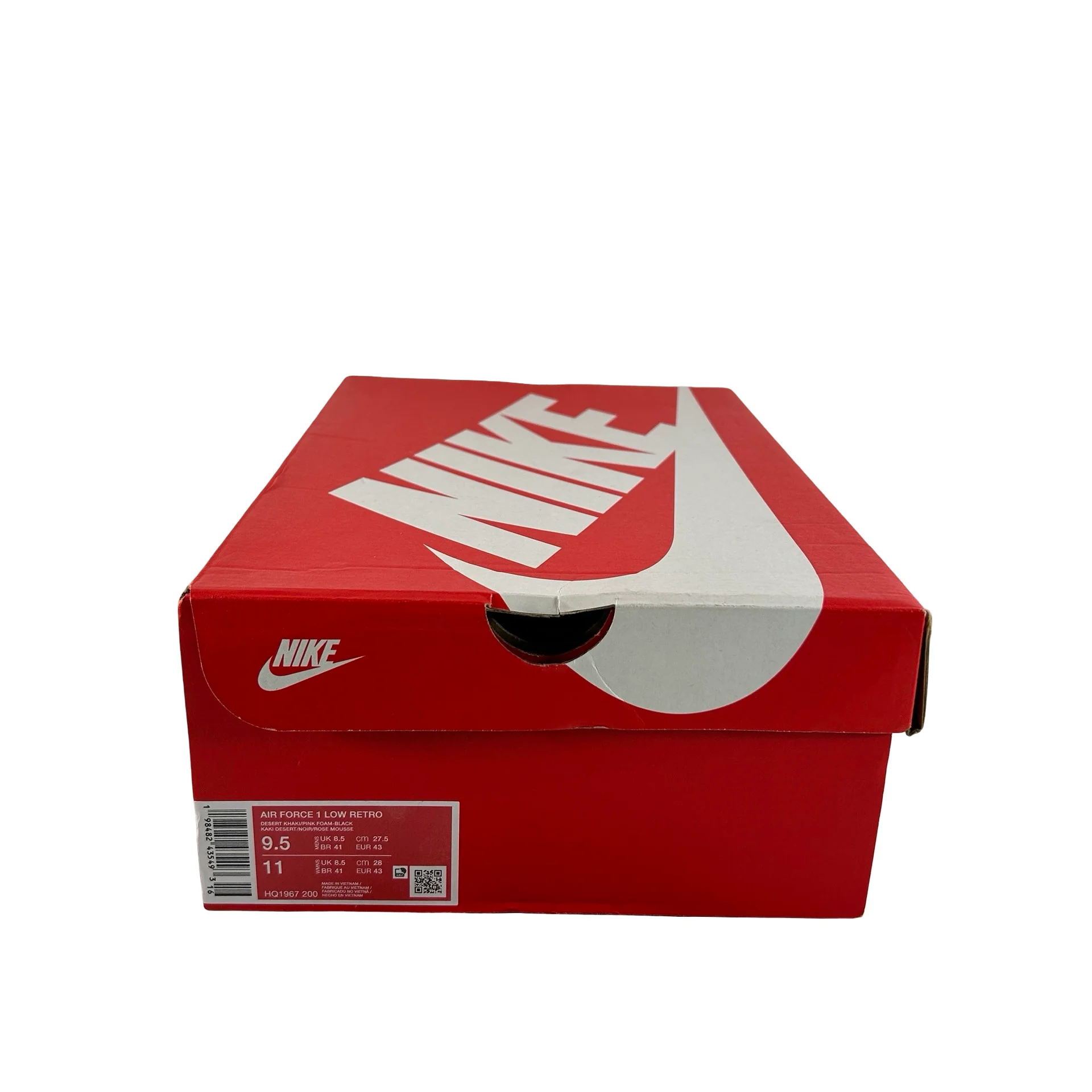HQ1967 200 Nike Air Force 1 Low '07 LV8 Patent Camo Pink [USED] - 9.5 M (Used) - Image 7