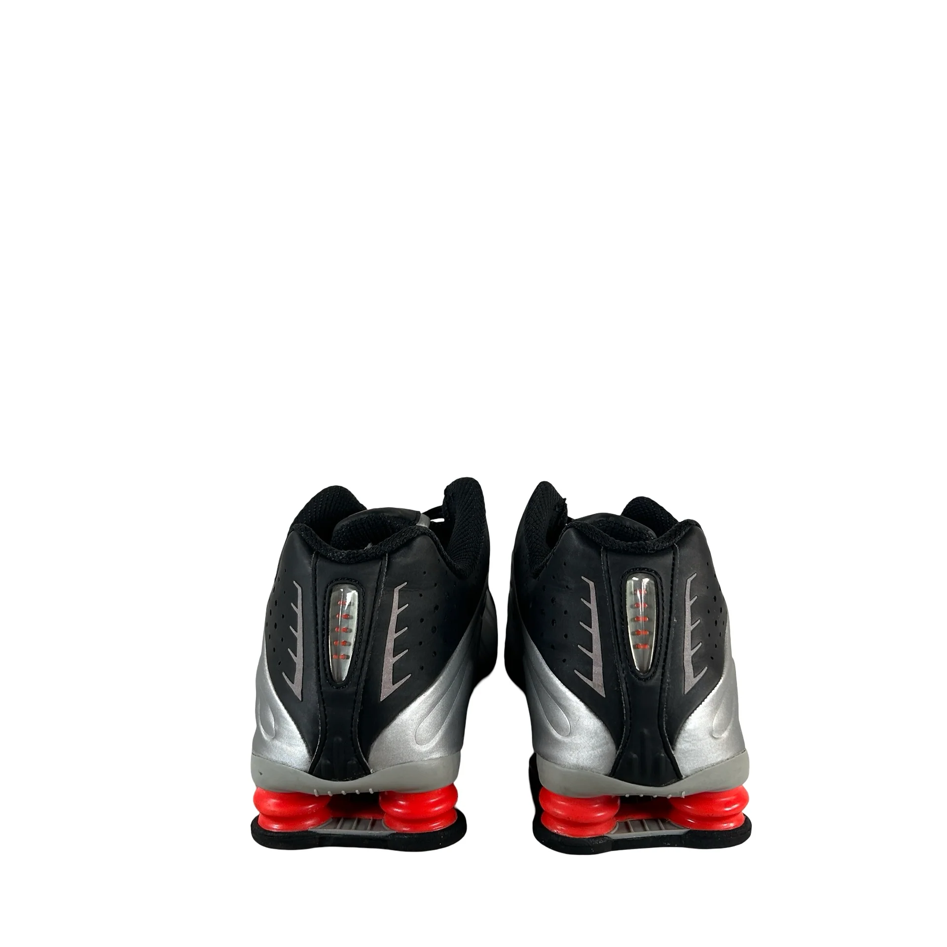 HQ1988 002 Nike Shox R4 Black Metallic Silver (2025) [USED] - 12 M (Used) (No Box) - Image 3