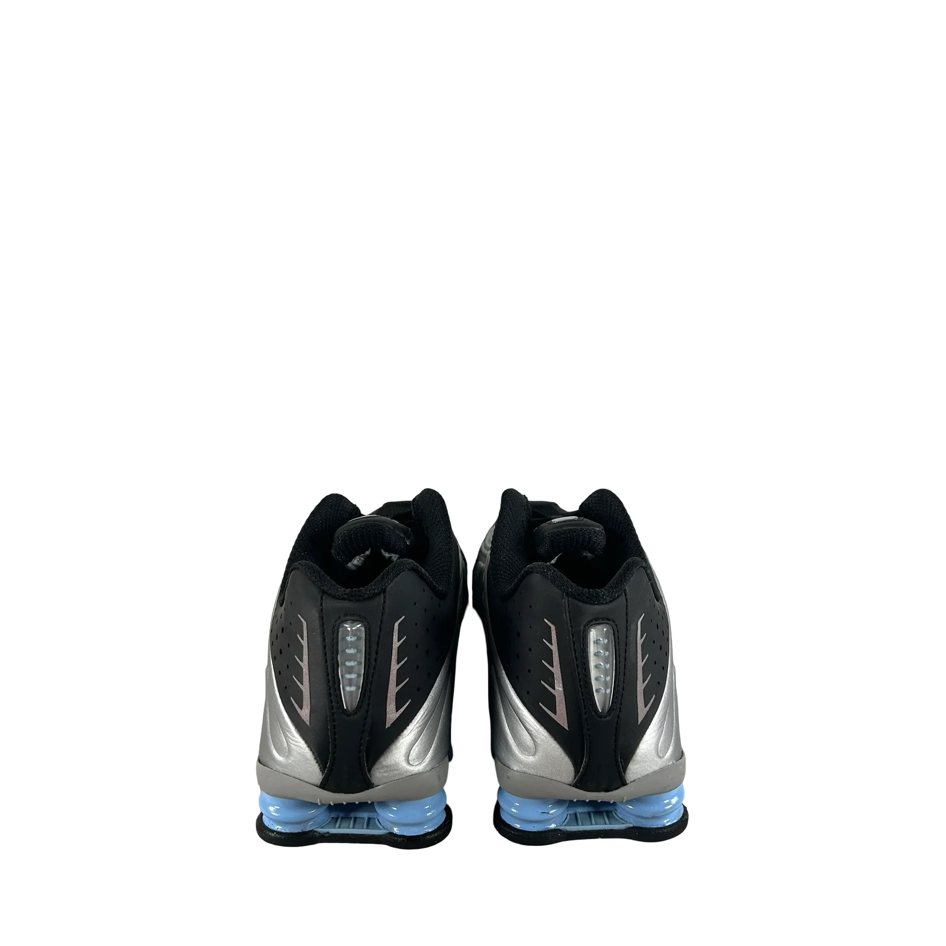 HQ1988 004 Nike Shox R4 Metallic Silver Black Psychic Blue [USED] - 11.5 M (Used) - Image 3