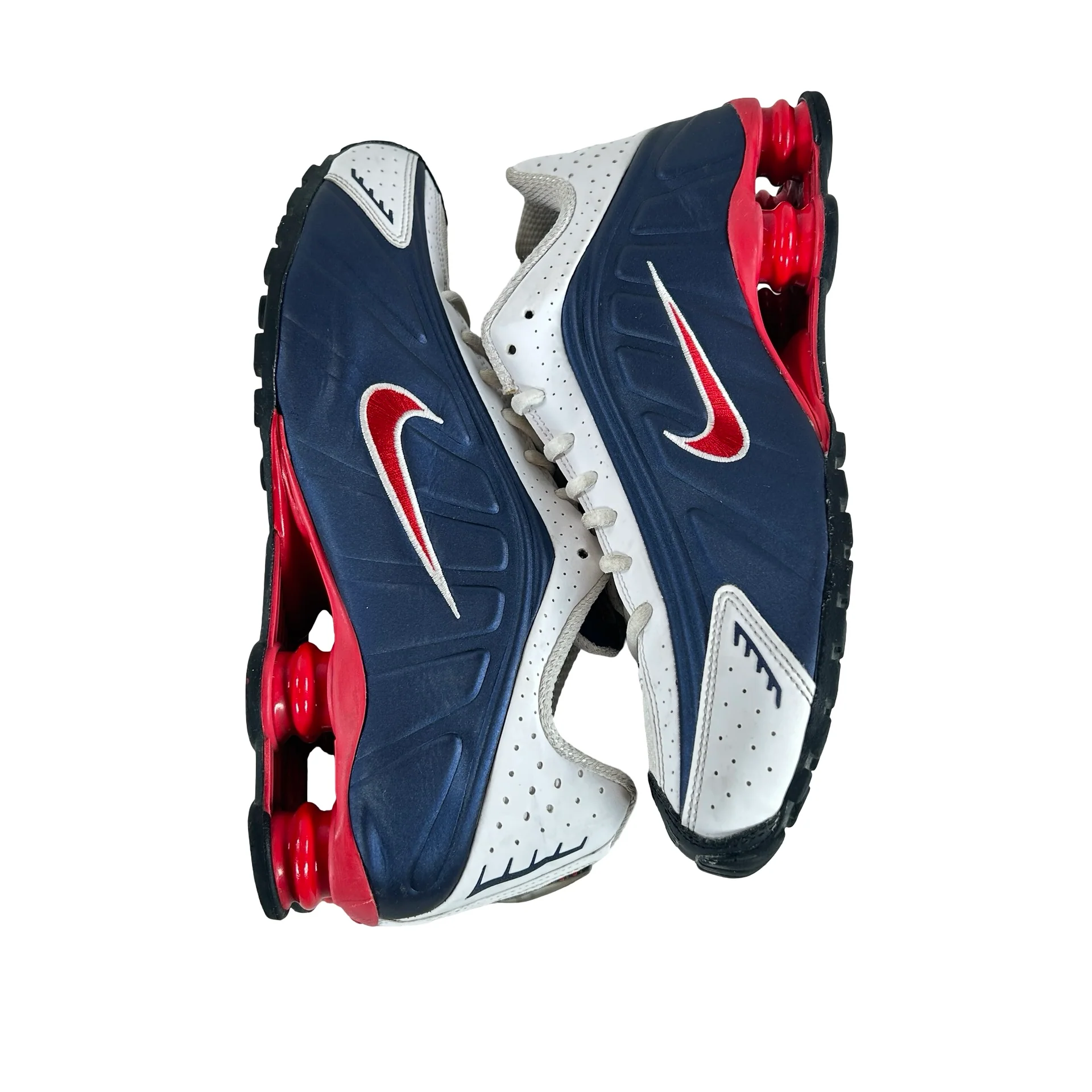 HQ1988 400 Nike Shox R4 USA (2025) [USED] - 9.5 M (Used) (No Box) - Image 4
