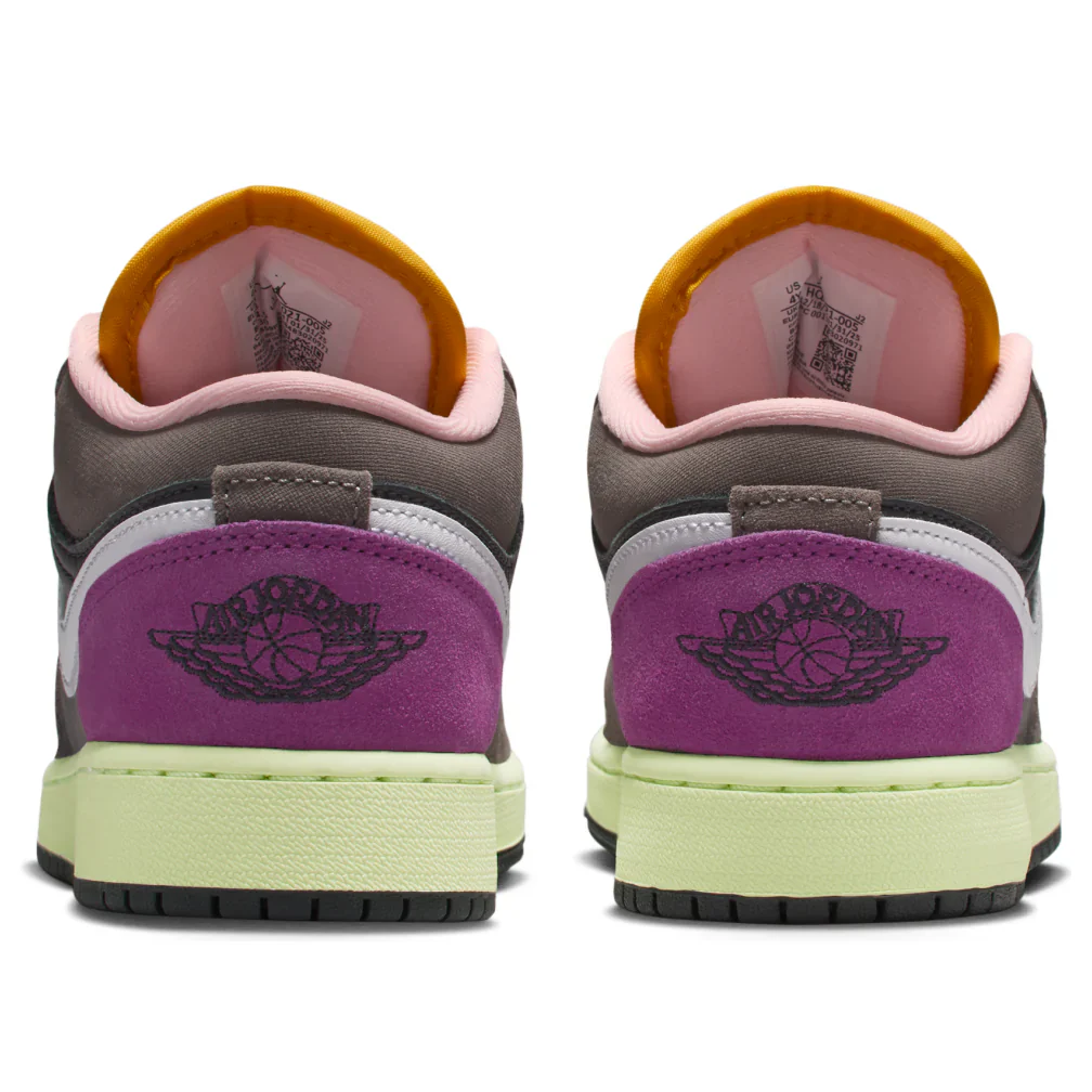 HQ2021 005 Air Jordan 1 Low SE Tokyo Bio Hack (GS) - Image 4