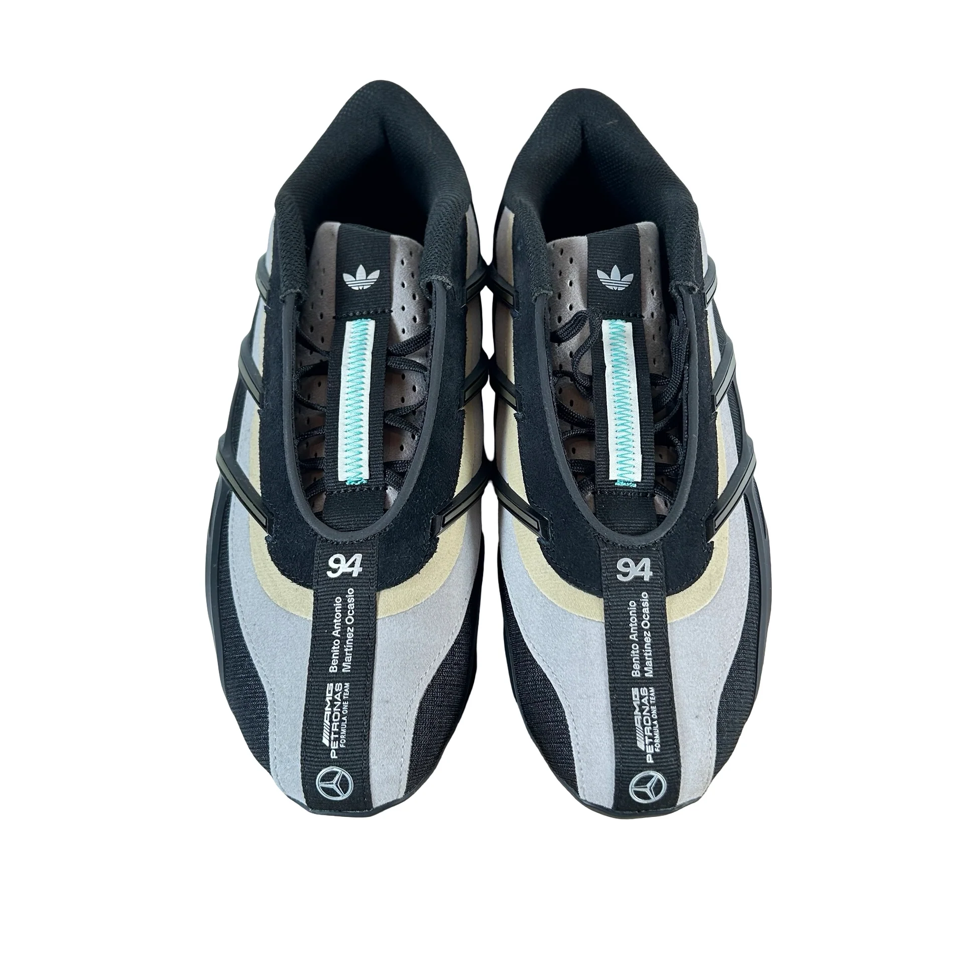 HQ2570 adidas Adiracer GT Bad Bunny x Mercedes AMG Branch Sand [USED] - 8.5 M (Used) - Image 2