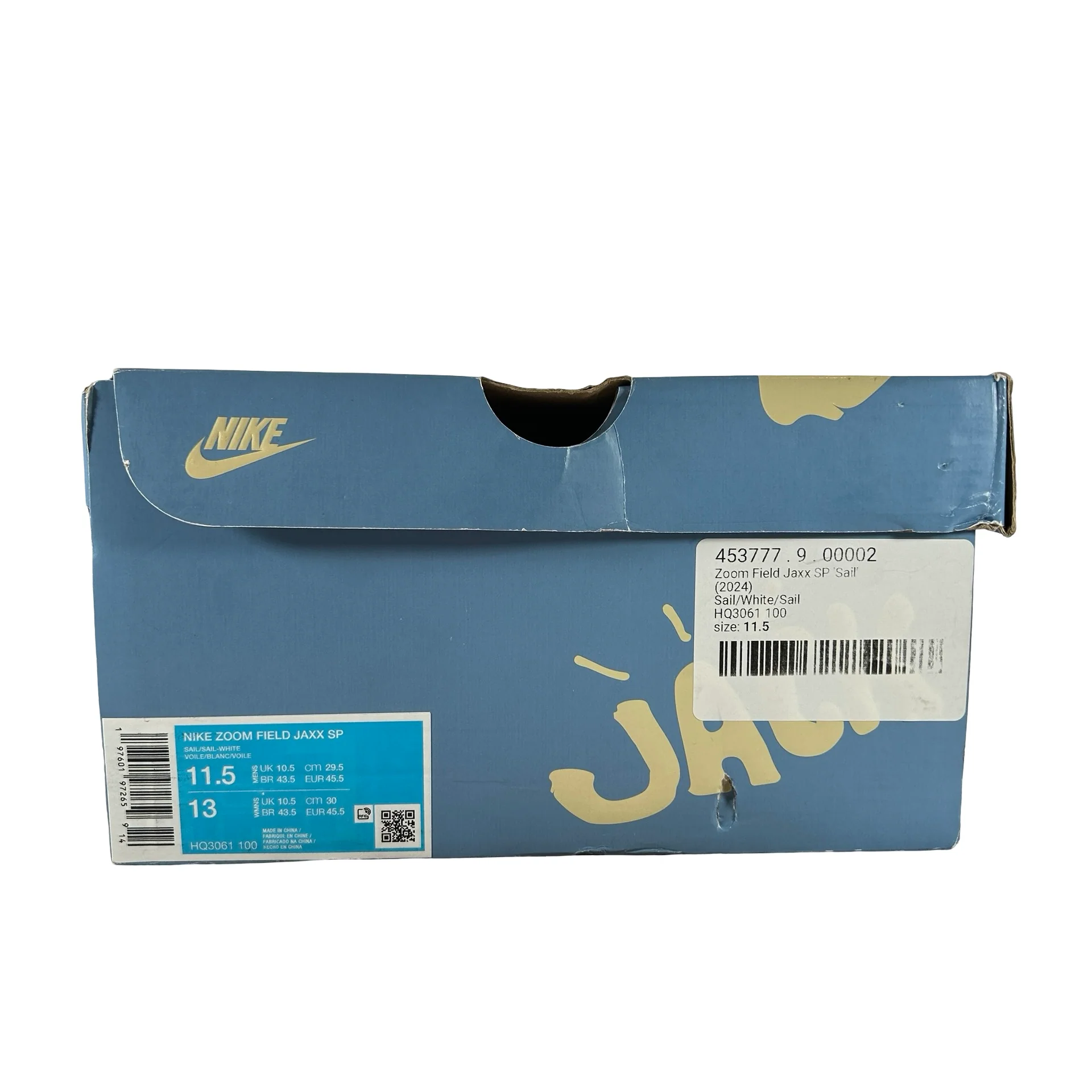 HQ3061 100 Nike Zoom Field Jaxx SP Travis Scott Sail [USED] - 11.5 M (Used) - Image 7