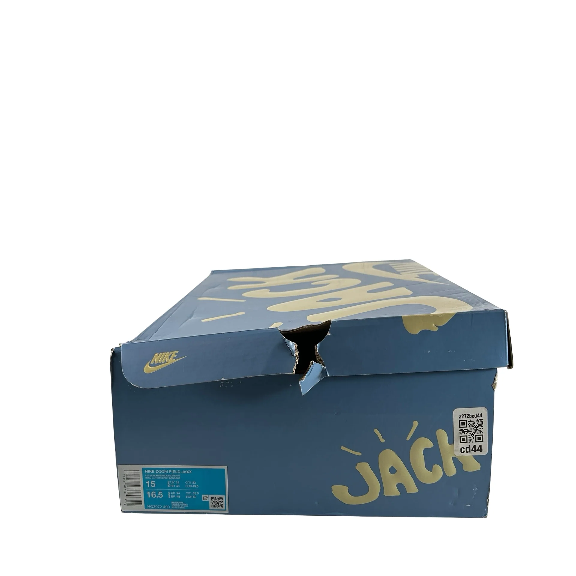 HQ3072 400 Nike Zoom Field Jaxx Travis Scott Leche Blue [USED] - 15 M (Used) - Image 7