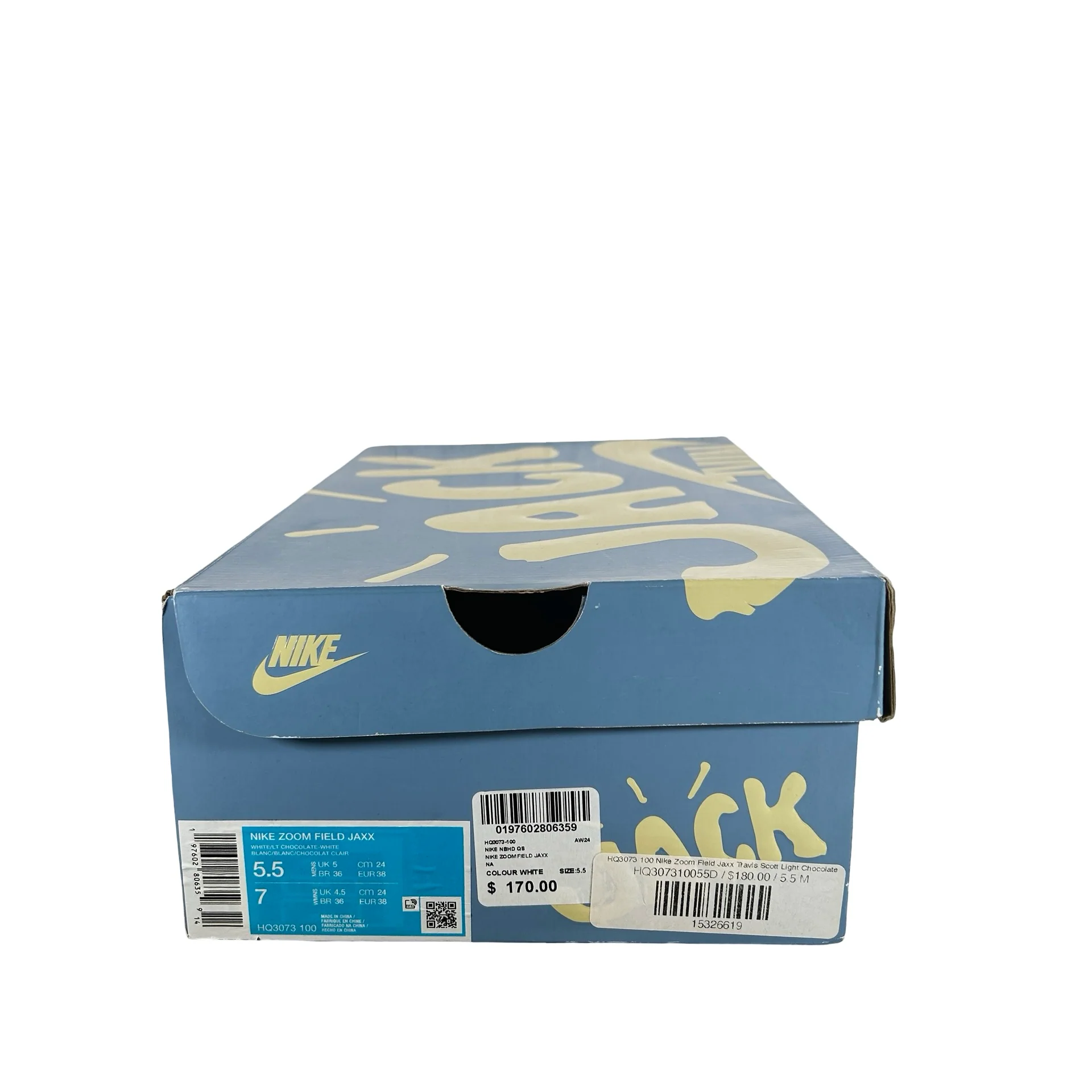 HQ3073 100 Nike Zoom Field Jaxx Travis Scott Light Chocolate [USED] - 5.5 M (Used) - Image 7