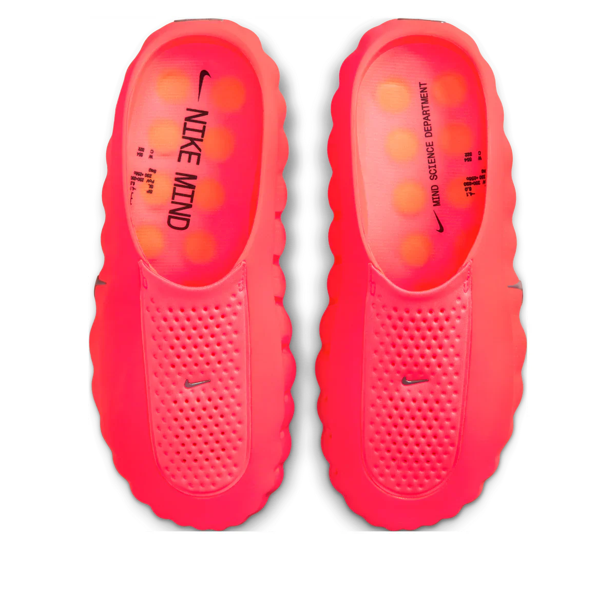 HQ4309 600 Nike Mind 001 Slide Solar Red (Women's) - Image 3