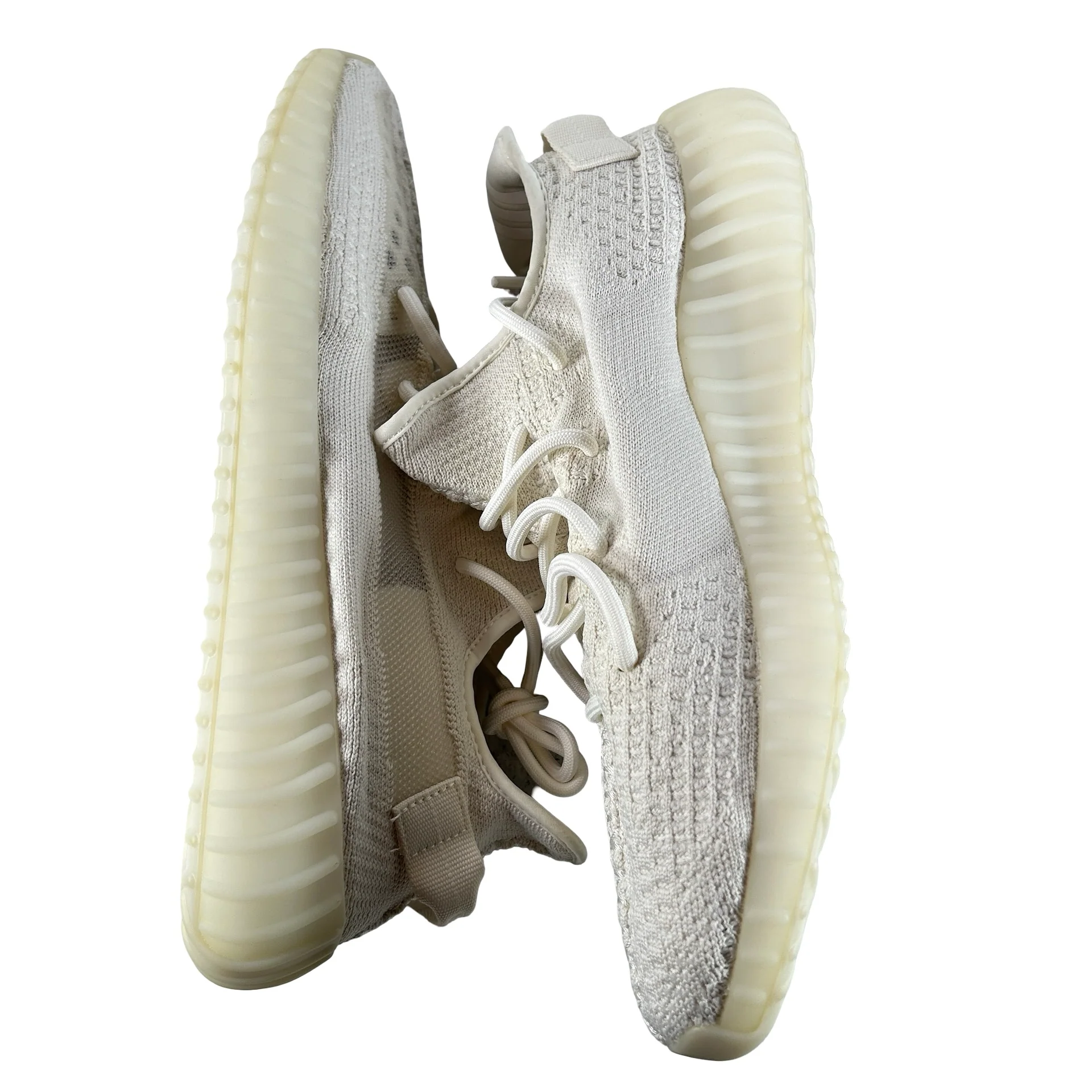 HQ6316 adidas Yeezy Boost 350 V2 Bone [CONDITIONAL] - 12.5 M (Yellowing) - Image 4