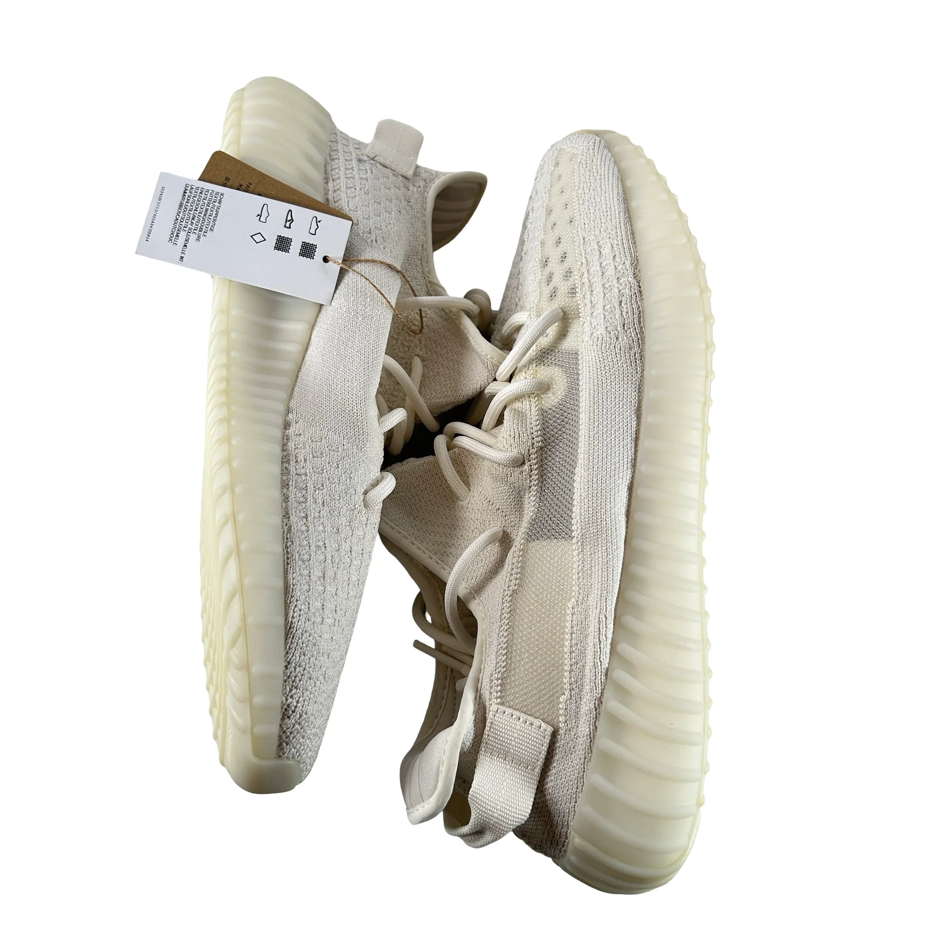 HQ6316 adidas Yeezy Boost 350 V2 Bone [CONDITIONAL] - 12.5 M (Yellowing) - Image 5