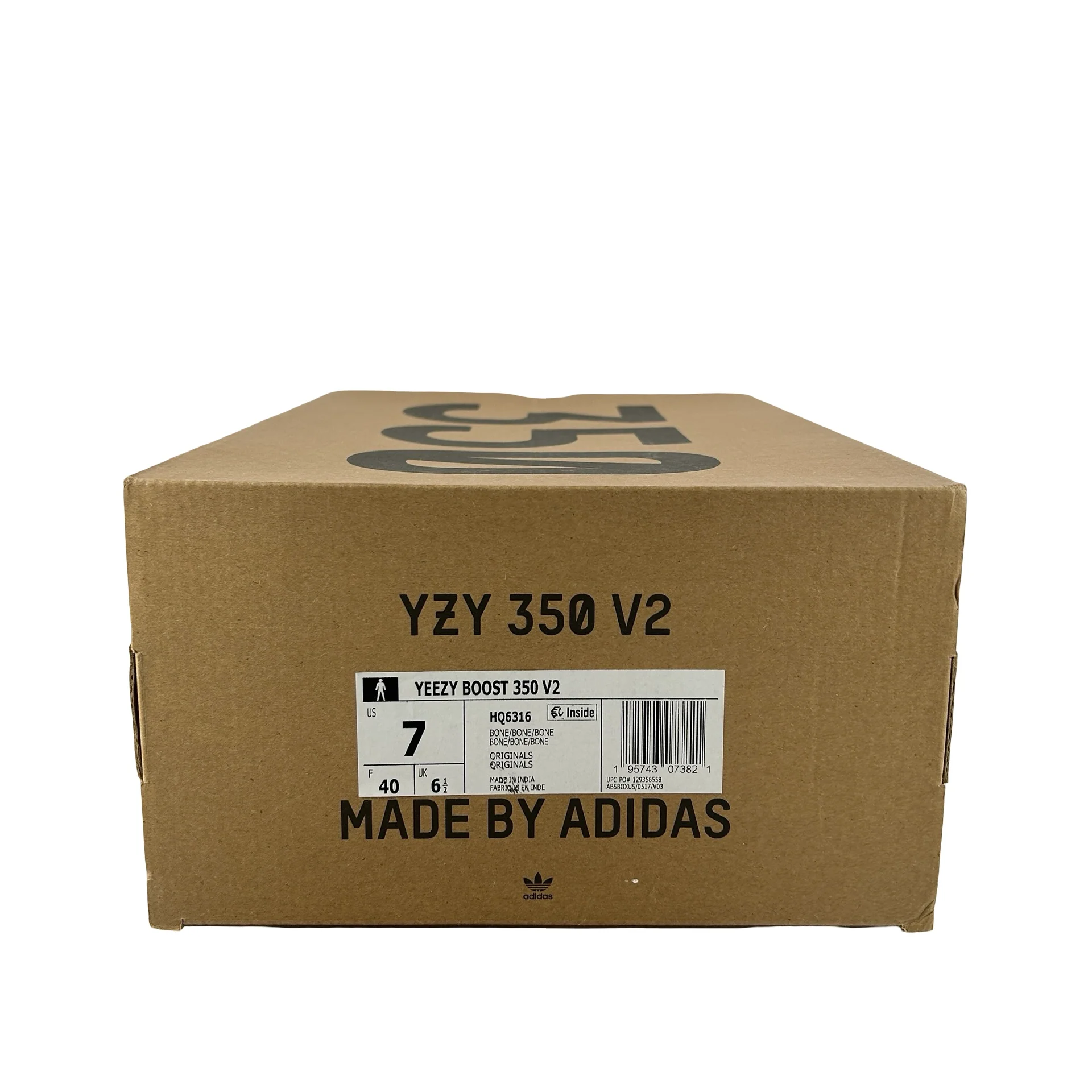 HQ6316 adidas Yeezy Boost 350 V2 Bone [USED] - 7 M (Used) - Image 7
