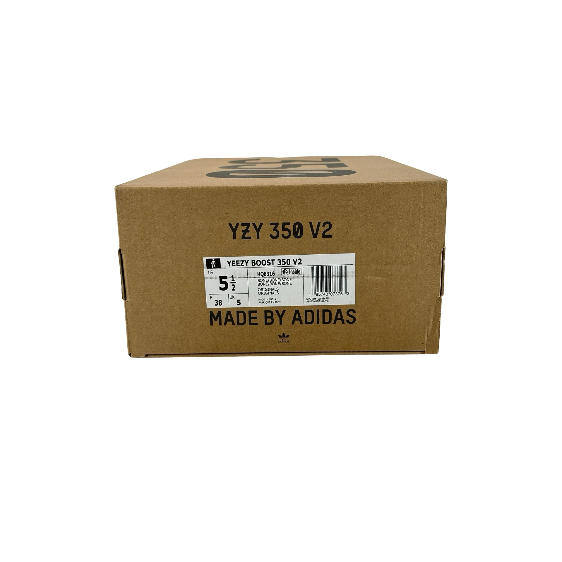 HQ6316 adidas Yeezy Boost 350 V2 Bone [USED] - 5.5 M (Used) - Image 7