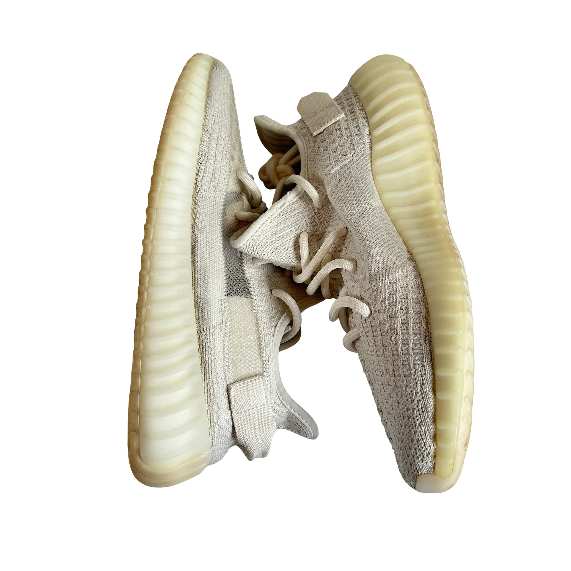 HQ6316 adidas Yeezy Boost 350 V2 Bone [USED] - 8.5 M (Used) - Image 4