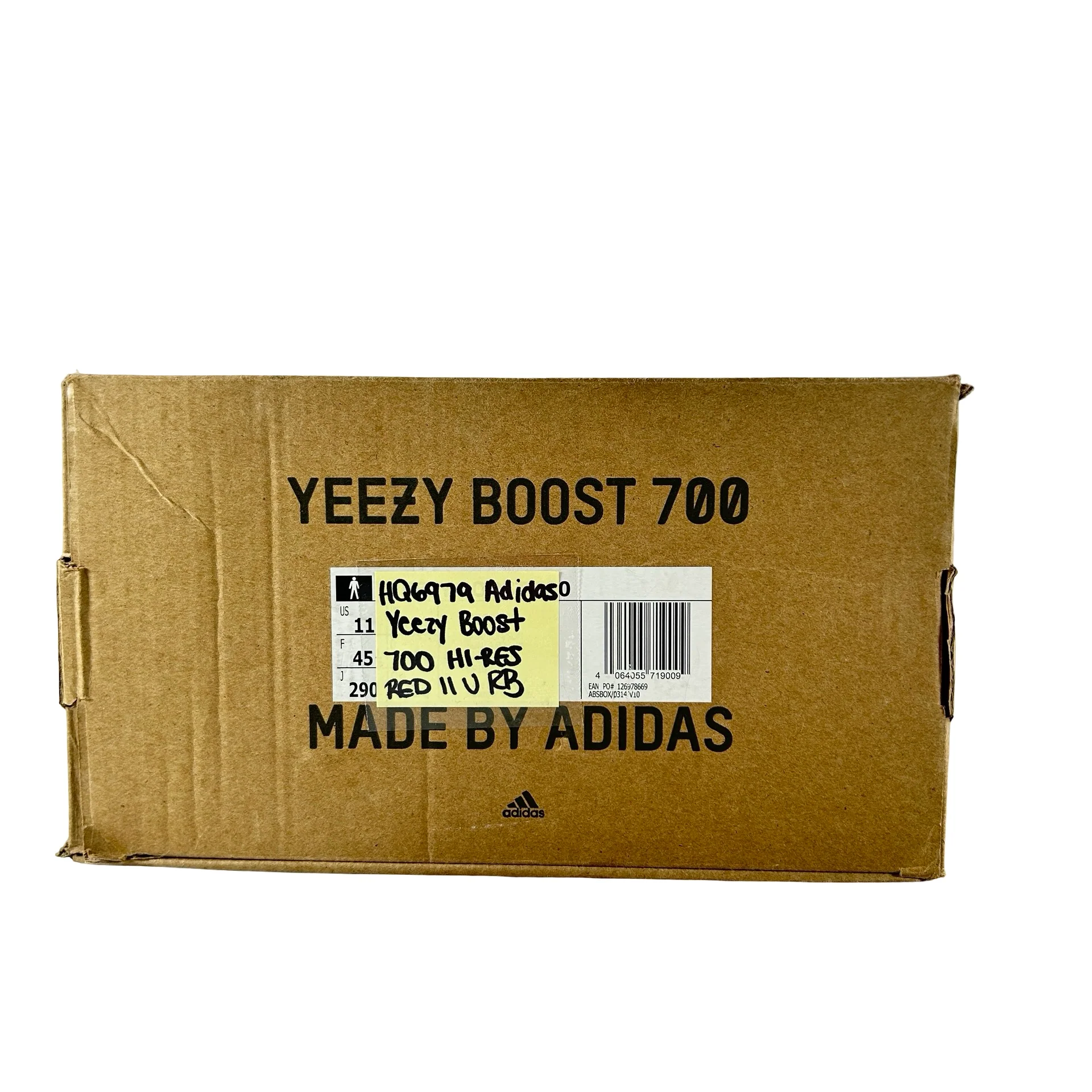 HQ6979 adidas Yeezy Boost 700 Hi-Res Red [USED] - 11 M (Used) (Replace Box) - Image 7
