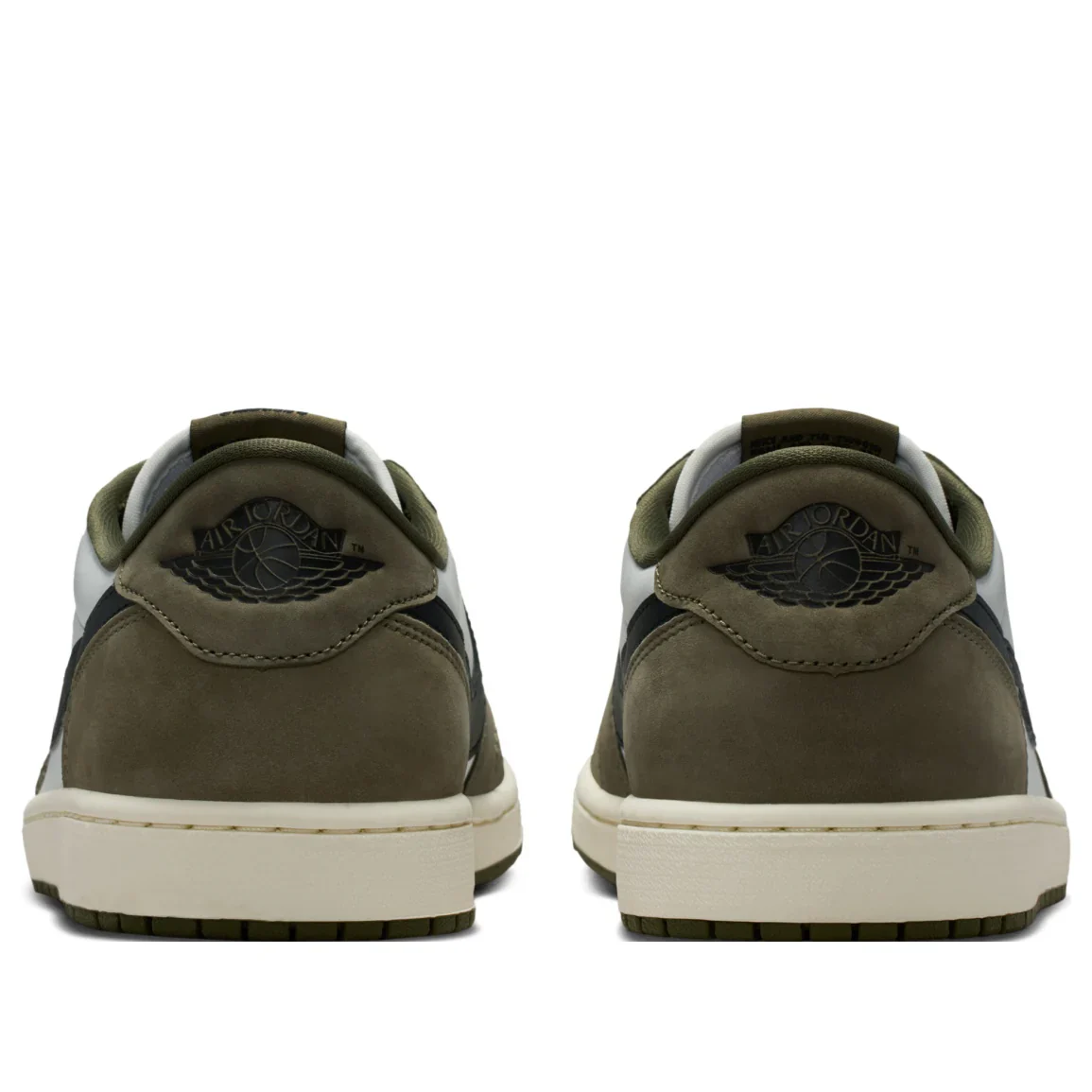 HQ6998 200 Air Jordan 1 Retro Low Medium Olive Summit White Sail Black - Image 5