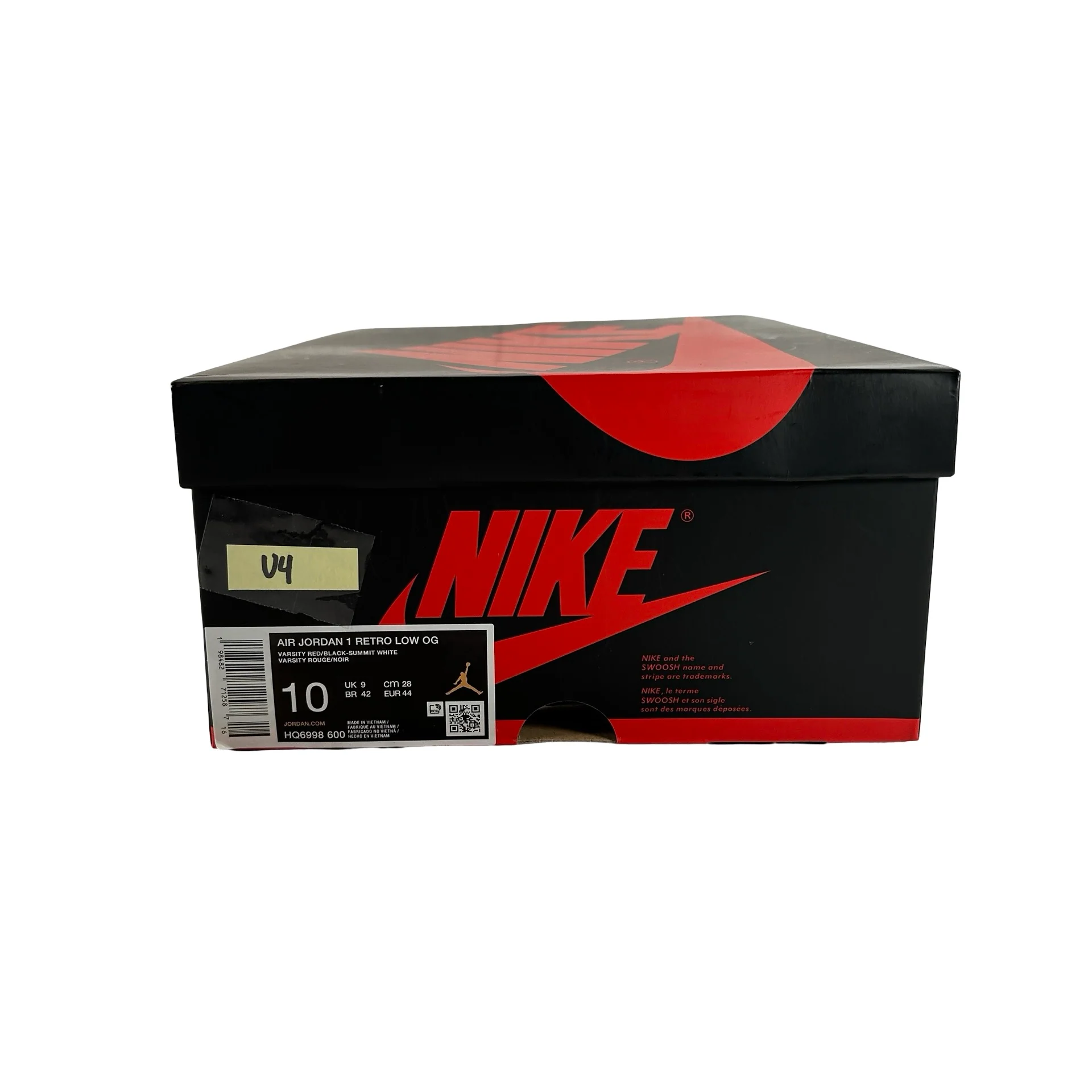 HQ6998 600 Jordan 1 Retro Low OG Chicago (2025) [USED] - 10 M (Used4) - Image 7