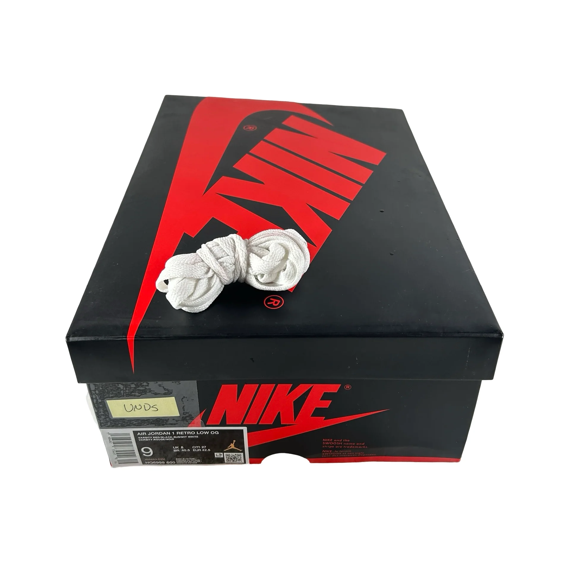 HQ6998 600 Jordan 1 Retro Low OG Chicago (2025) [USED] - 9 M (VNDS) - Image 7