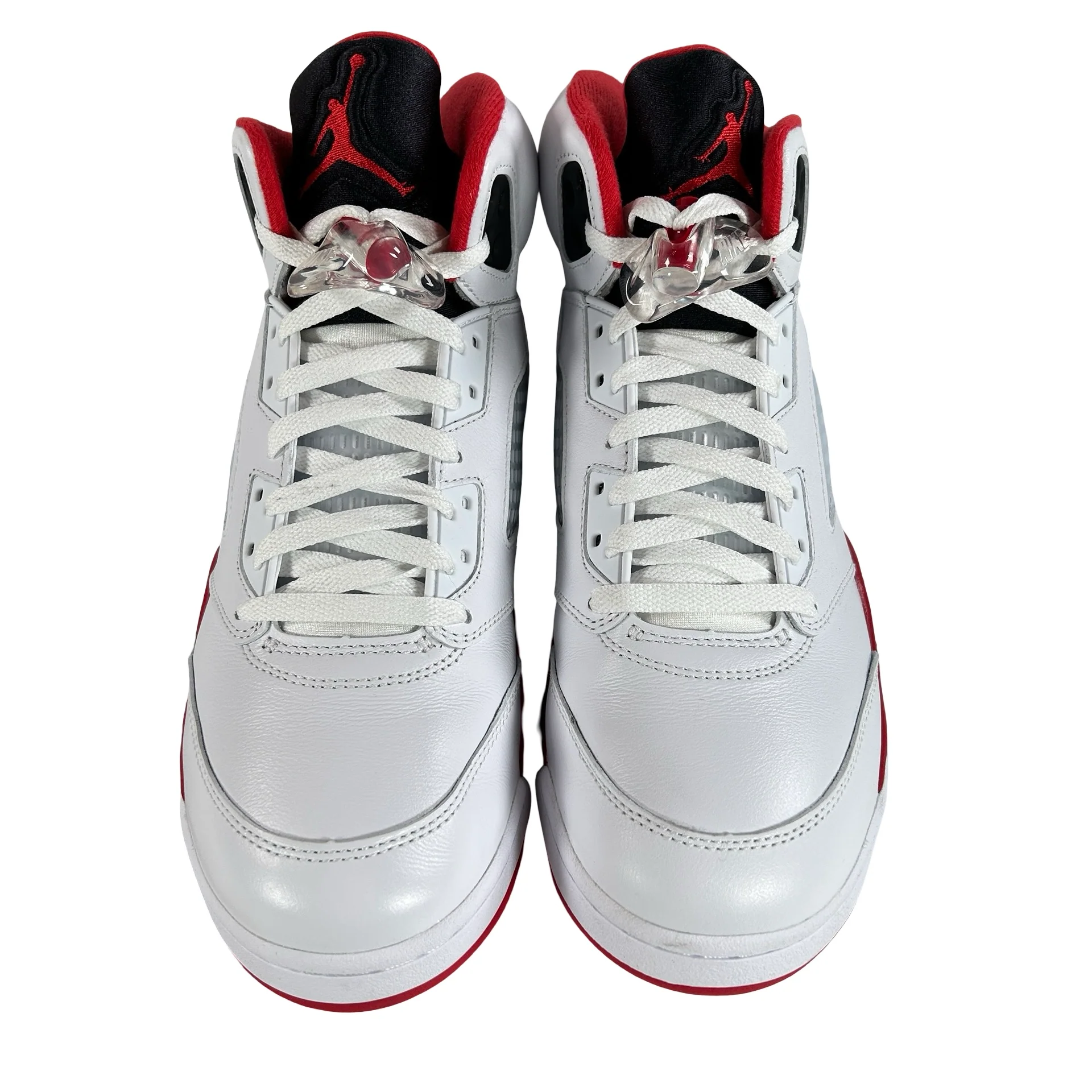 HQ7978 101 Jordan 5 Retro Fire Red Black Tongue (2025) [USED] - 10.5 M (VNDS) - Image 2