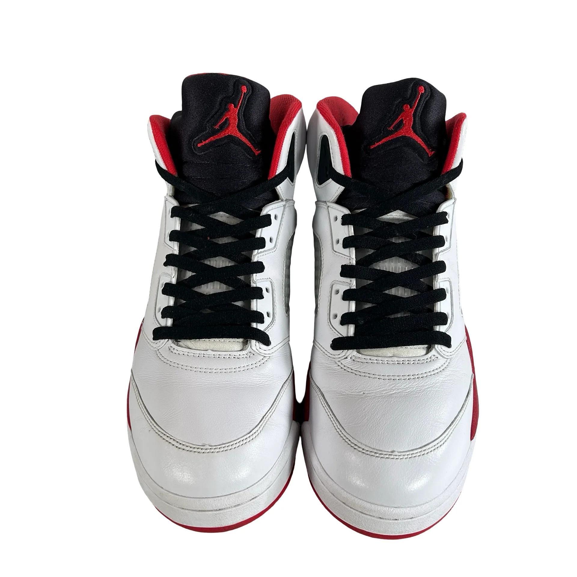 HQ7978 101 Jordan 5 Retro Fire Red Black Tongue (2025) [USED] - 12 M (Used) (Replace Box) - Image 2