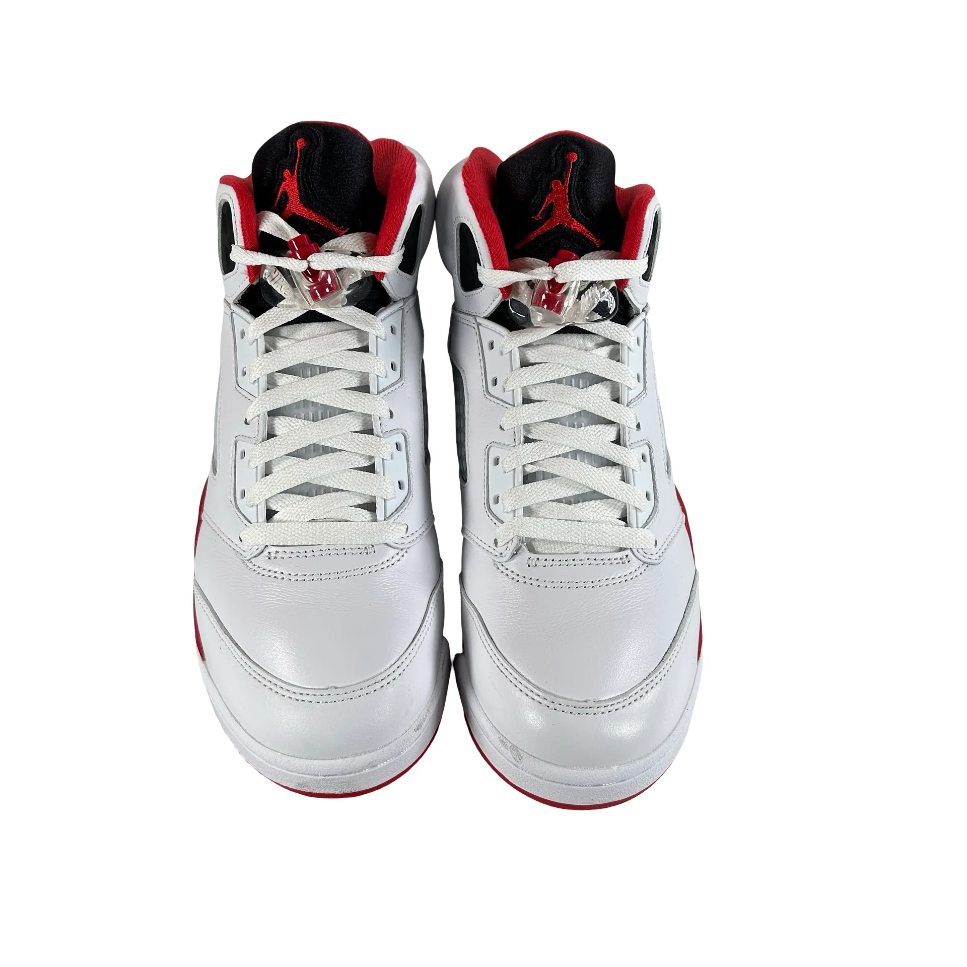 HQ7978 101 Jordan 5 Retro Fire Red Black Tongue (2025) [USED] - 8.5 M (VNDS) - Image 2