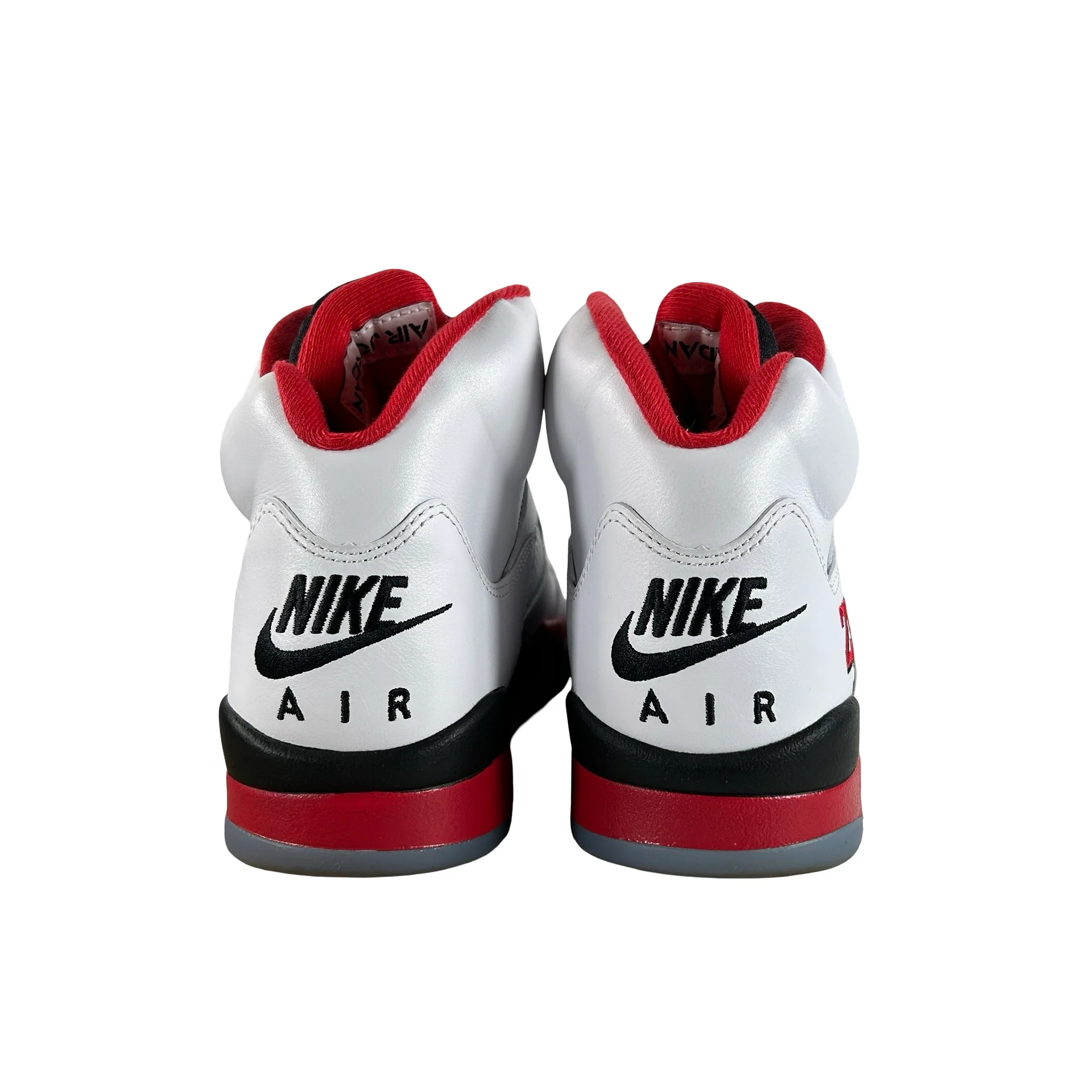 HQ7978 101 Jordan 5 Retro Fire Red Black Tongue (2025) [USED] - 8 M (Used2) - Image 3