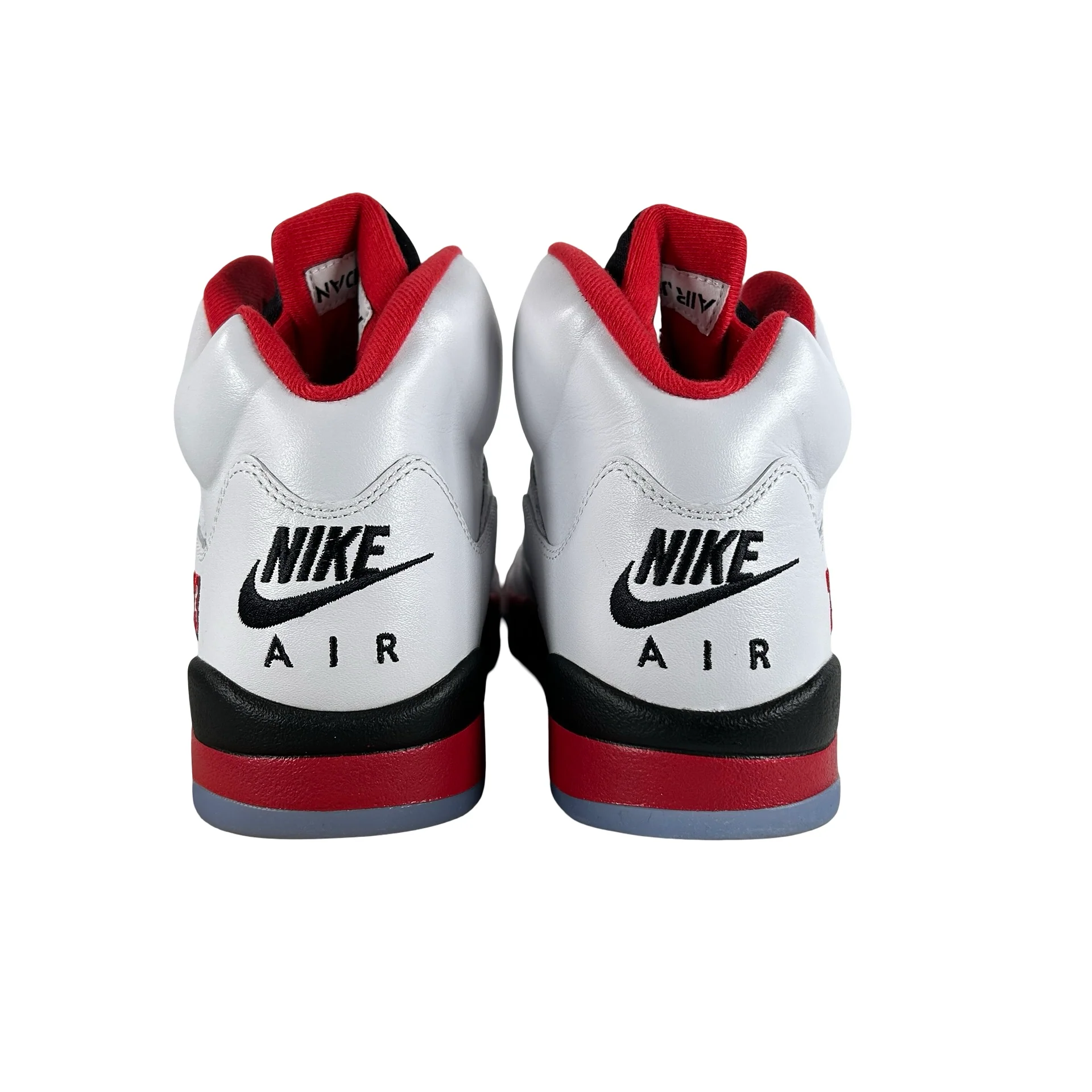 HQ7978 101 Jordan 5 Retro Fire Red Black Tongue (2025) [USED] - 9.5 M (Used) - Image 3