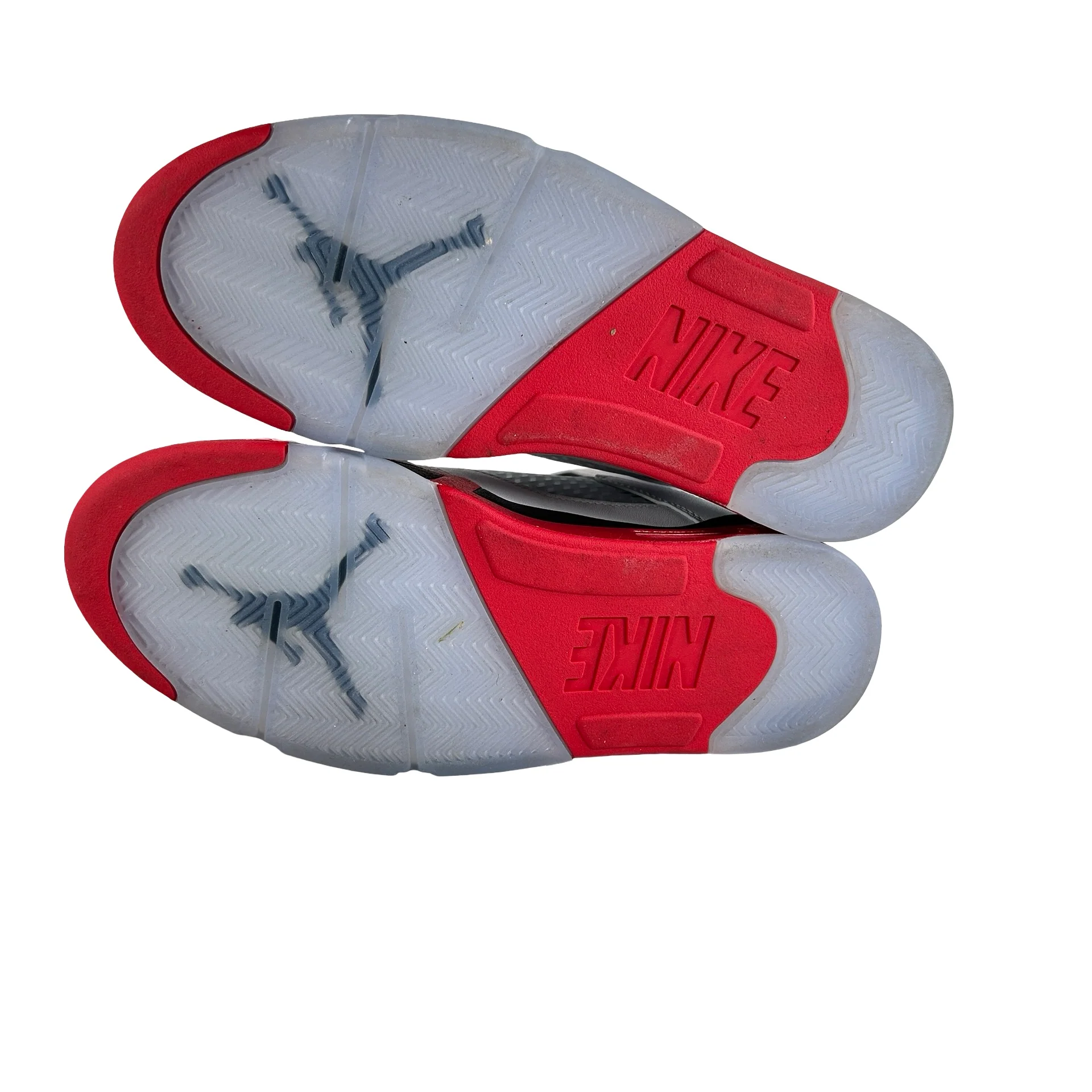 HQ7978 101 Jordan 5 Retro Fire Red Black Tongue (2025) [USED] - 9.5 M (Used) - Image 6