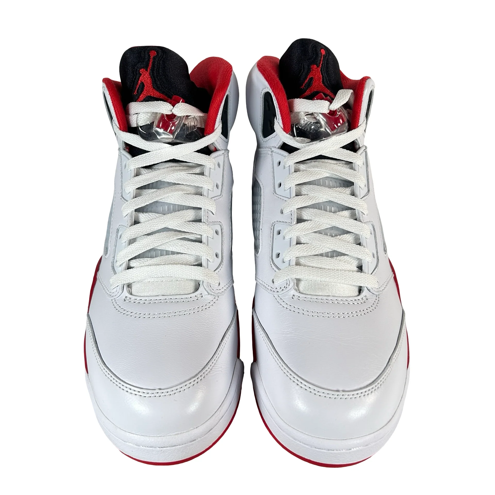 HQ7978 101 Jordan 5 Retro Fire Red Black Tongue (2025) [USED] - 9.5 M (Used3) - Image 2