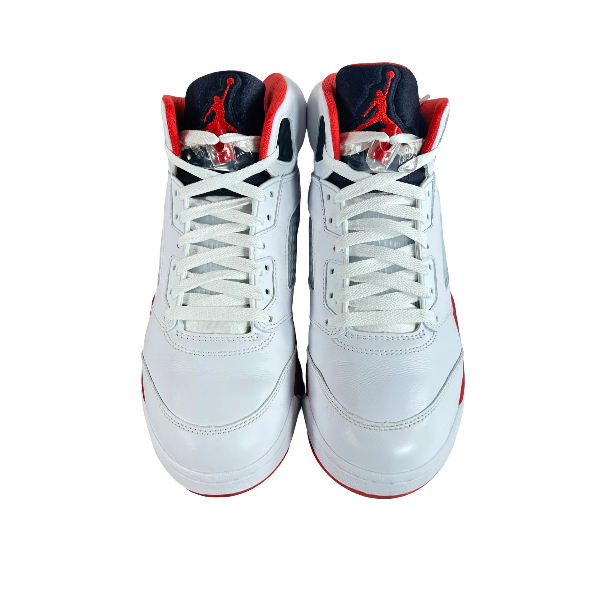 HQ7978 101 Jordan 5 Retro Fire Red Black Tongue (2025) [USED] - 9.5 M (Used4) - Image 2