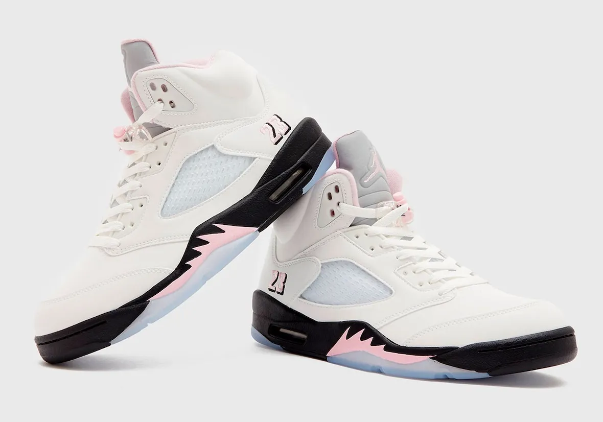 HQ7978 102 Jordan 5 Retro Medium Soft Pink [NO BOX] - Image 4