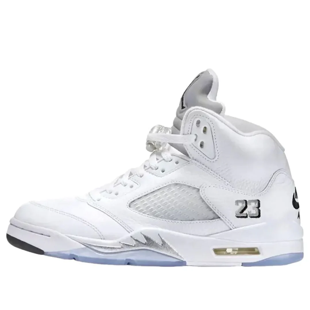 HQ7978 103 Air Jordan 5 Retro White Metallic (2026)
