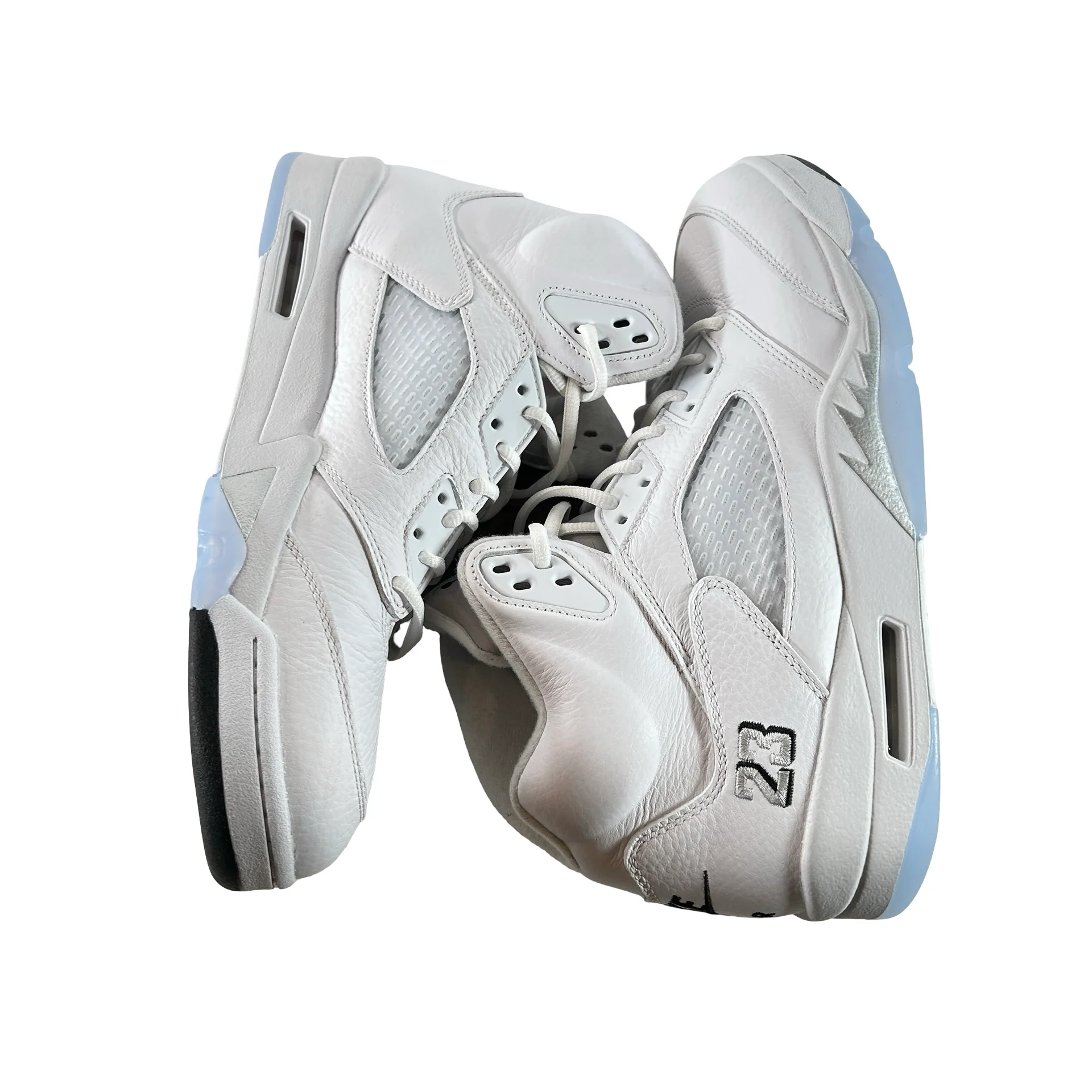 HQ7978 103 Jordan 5 Retro White Metallic (2026) [USED] - 11.5 M (Used) (No Box) - Image 4