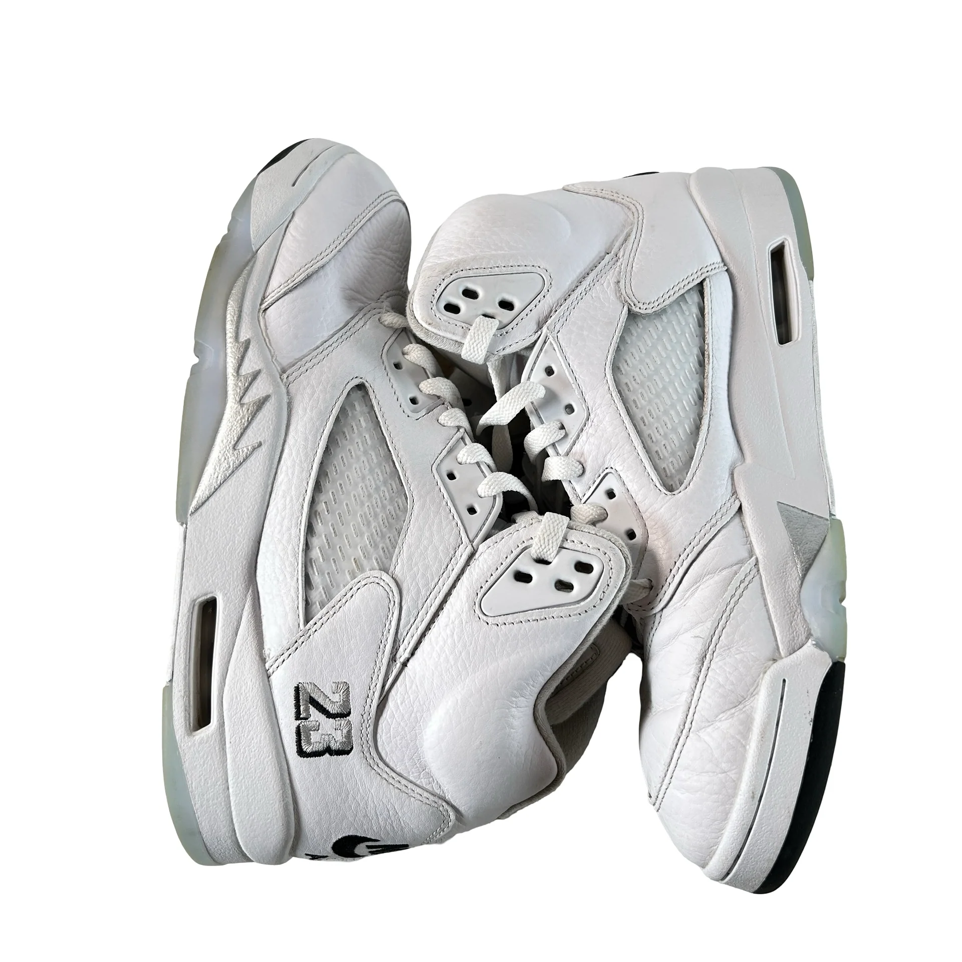 HQ7978 103 Jordan 5 Retro White Metallic (2026) [USED] - 9.5 M (Used) (Replace Box) - Image 4