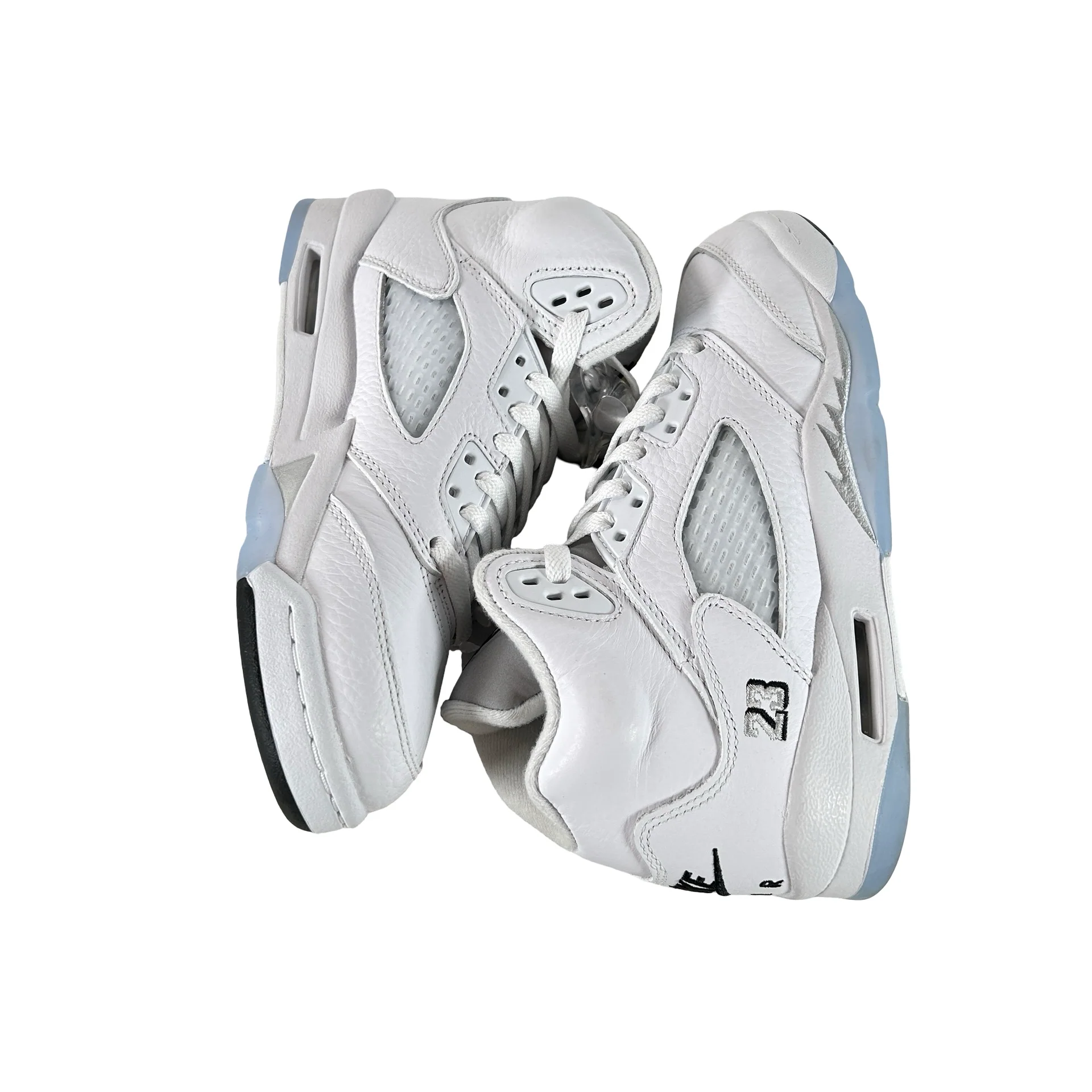 HQ7980 103 Jordan 5 Retro White Metallic (2026) (GS) [USED] - 4 Y (Used) - Image 5