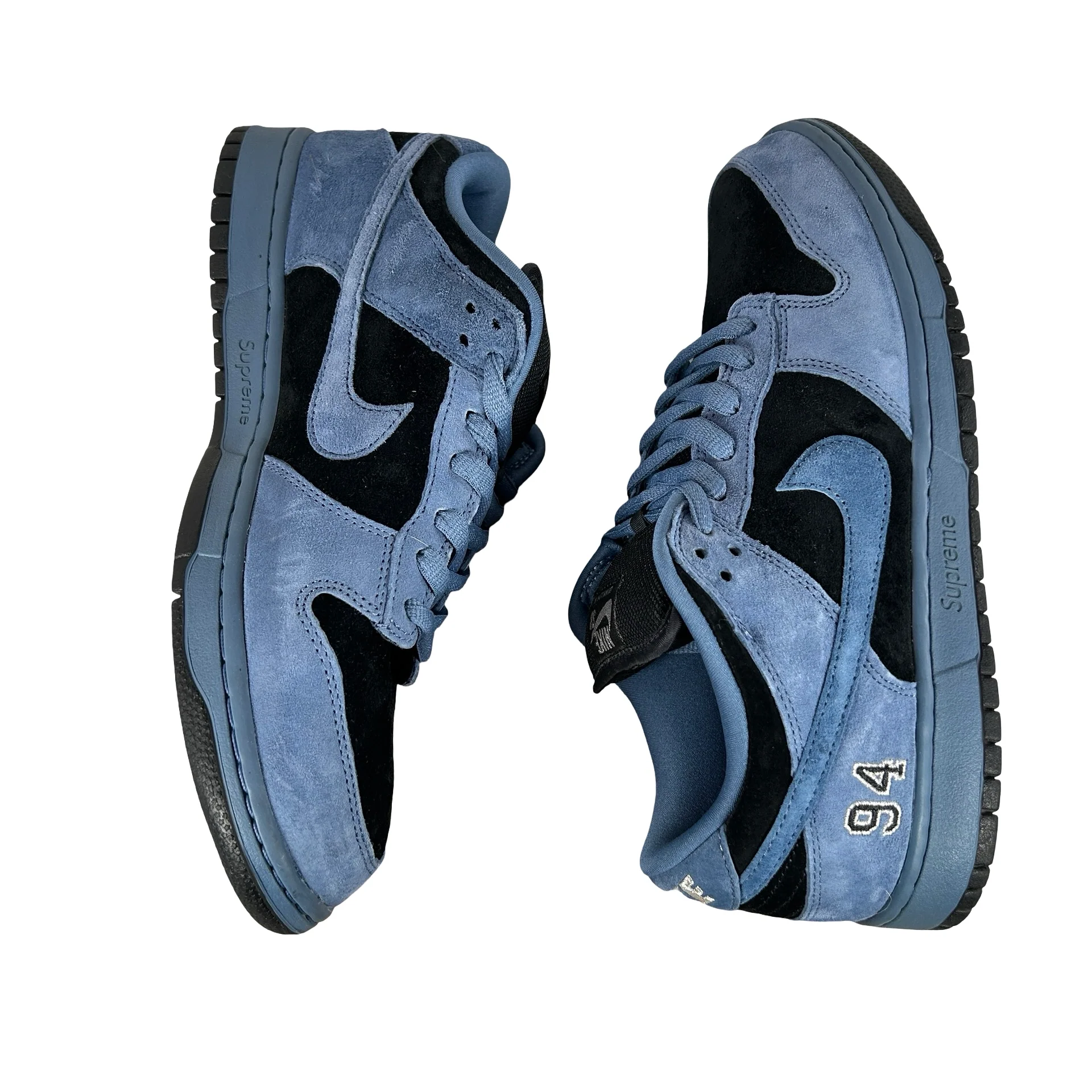 HQ8487 400 Nike SB Dunk Low Supreme 94 Ocean Fog [USED] - 10 M (Used) - Image 4