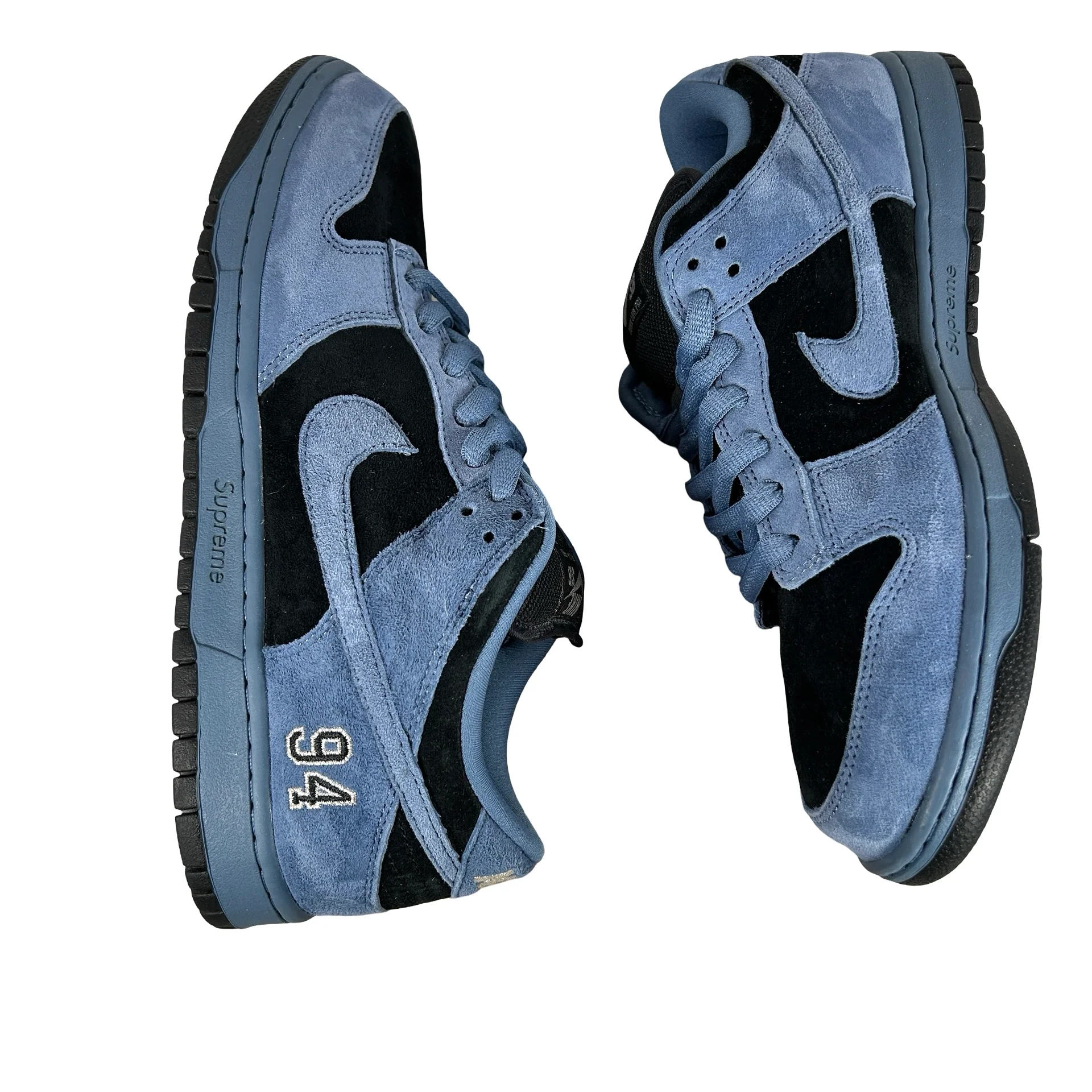 HQ8487 400 Nike SB Dunk Low Supreme 94 Ocean Fog [USED] - 10 M (Used) - Image 5