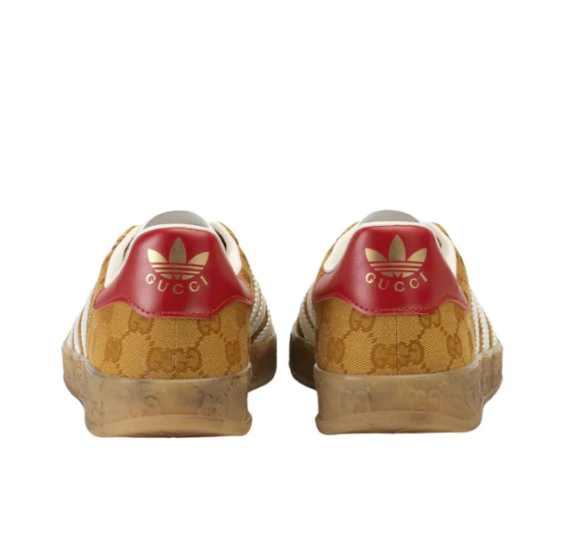HQ8850 adidas Gazelle Gucci Original GG Beige Brown - Image 4