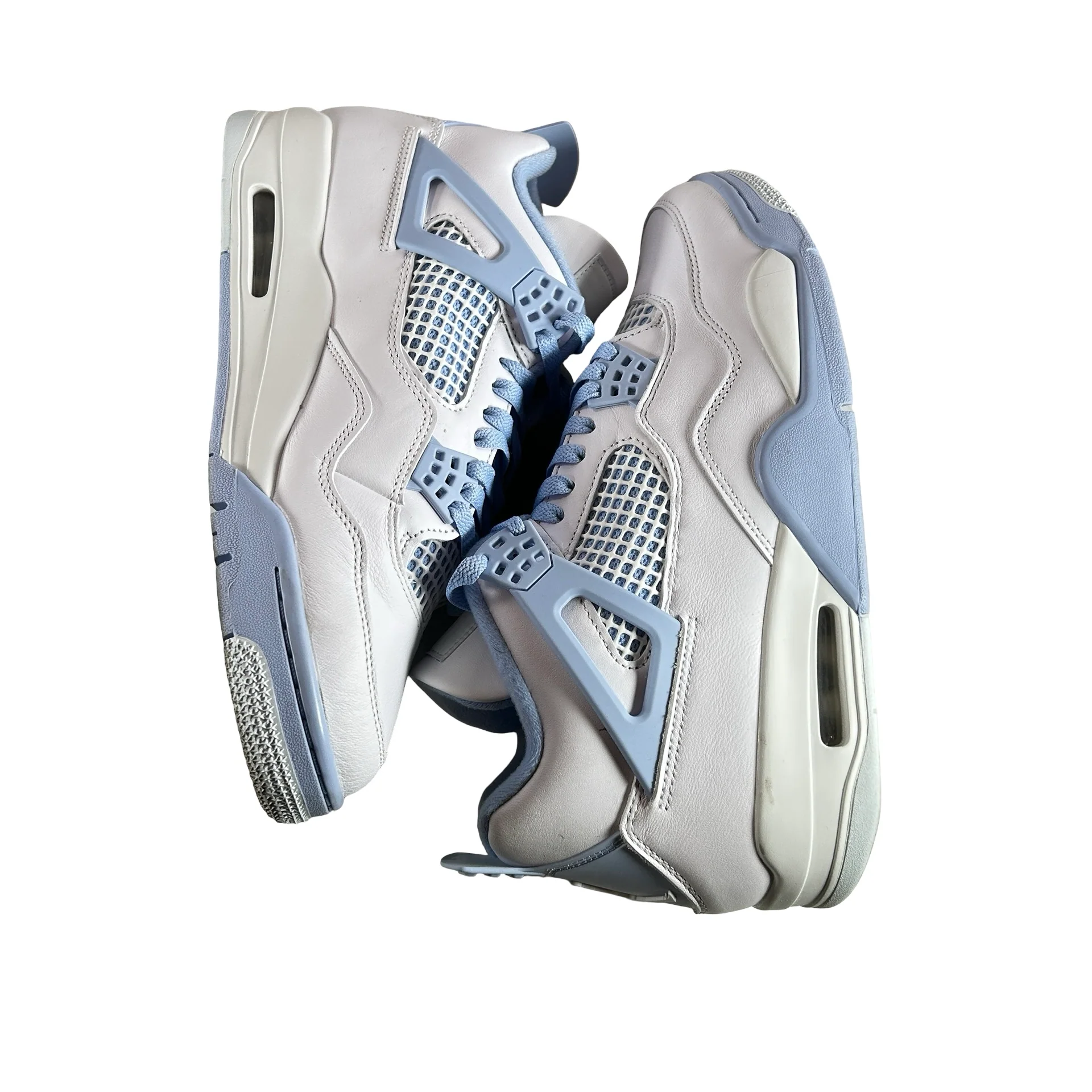 HV0823 100 Jordan 4 Retro Forget Me Not (Women's) [USED] - 12 W (Used) - Image 5