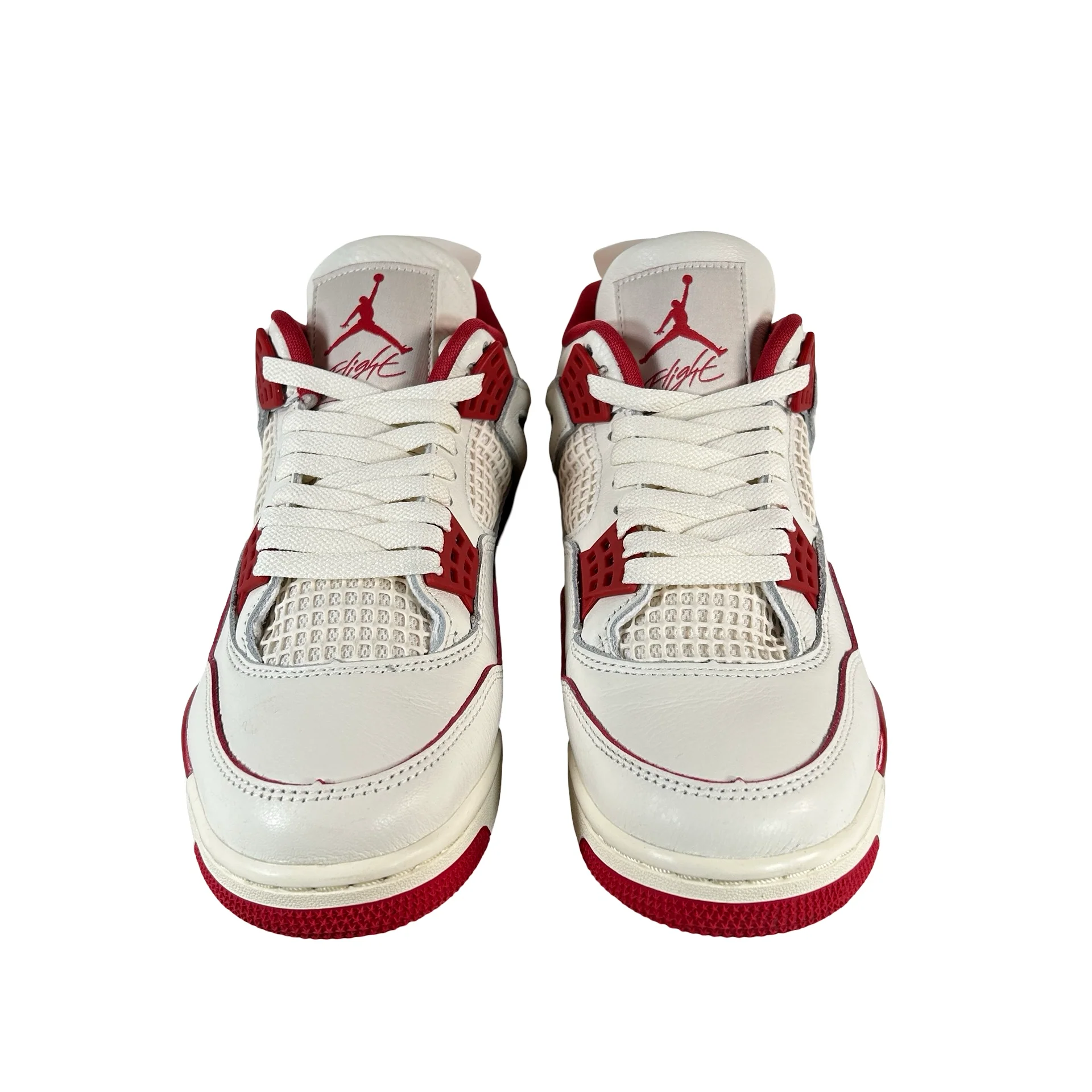 HV0823 108 Air Jordan 4 Retro Valentine's Day Sierra Red (Women's) [USED] - 8.5 W (Used) - Image 2
