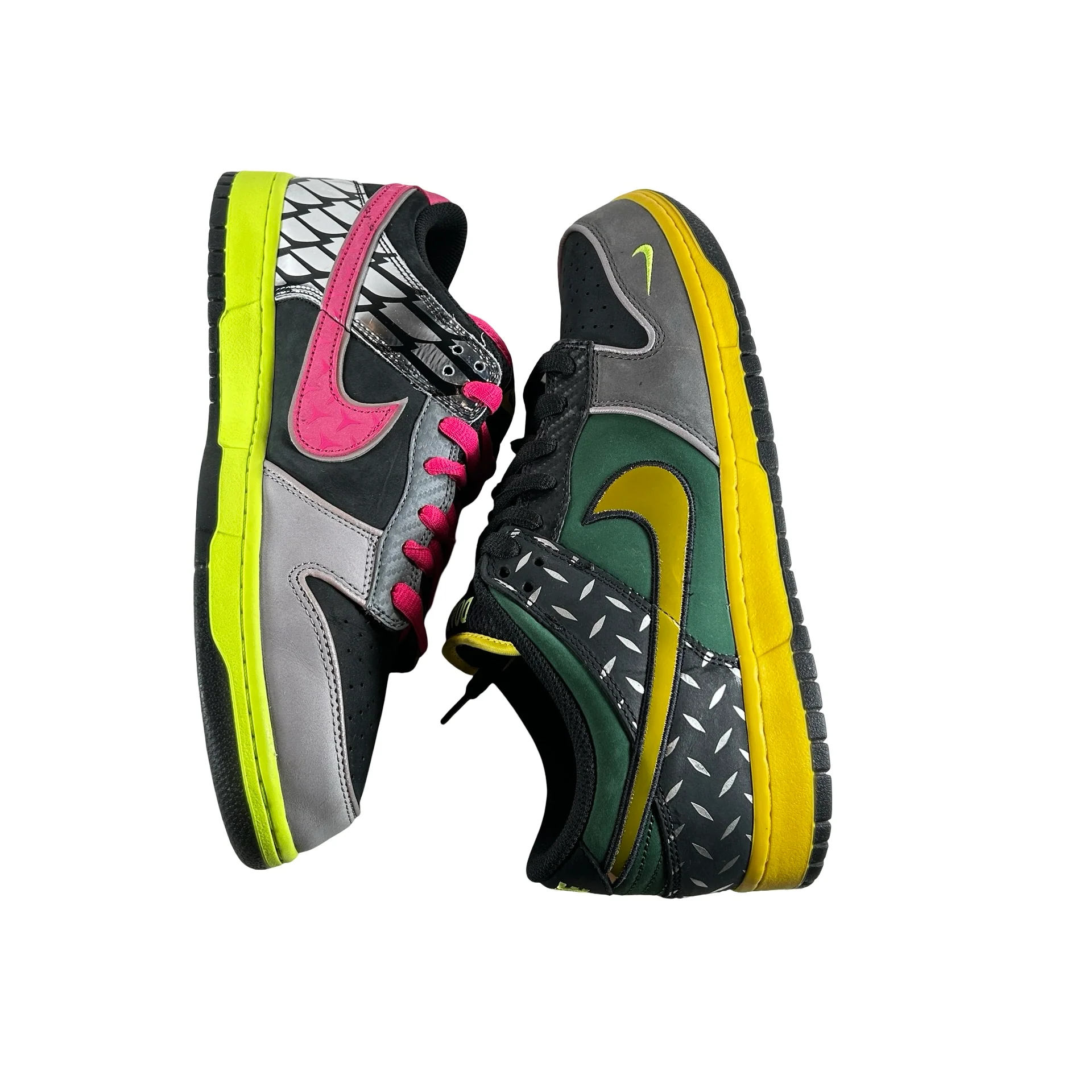HV1454 001 Nike Dunk Low What the Duck Home University of Oregon PE [USED] - 12 M (Used) - Image 5