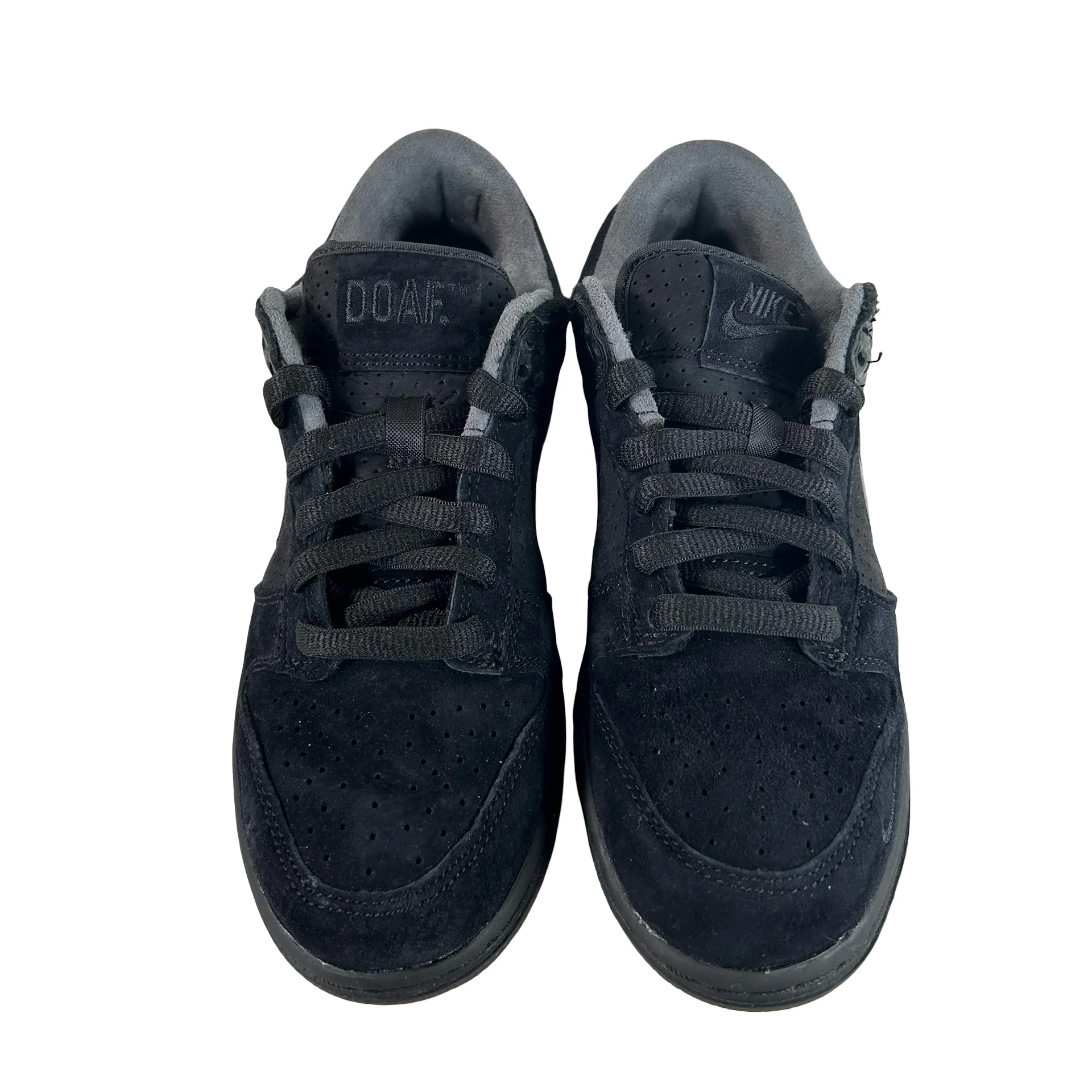 HV1470 001 Nike Dunk Low Ducks of a Feather Black University of Oregon PE [USED] - 4 M (VNDS) - Image 2