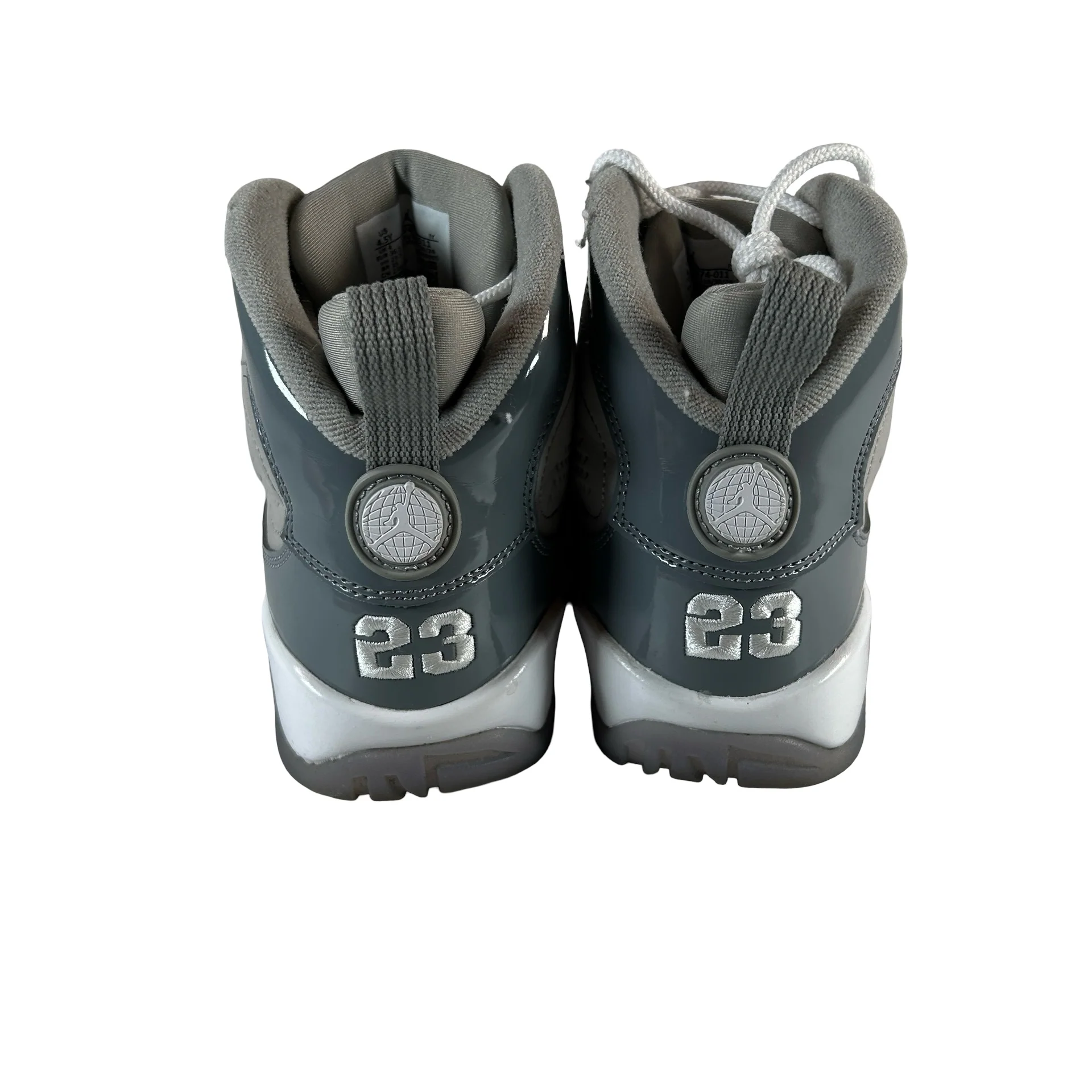 HV4574 011 Jordan 9 Retro Cool Grey (2025) (GS) [USED] - 4.5 Y (Used) (No Box) - Image 3
