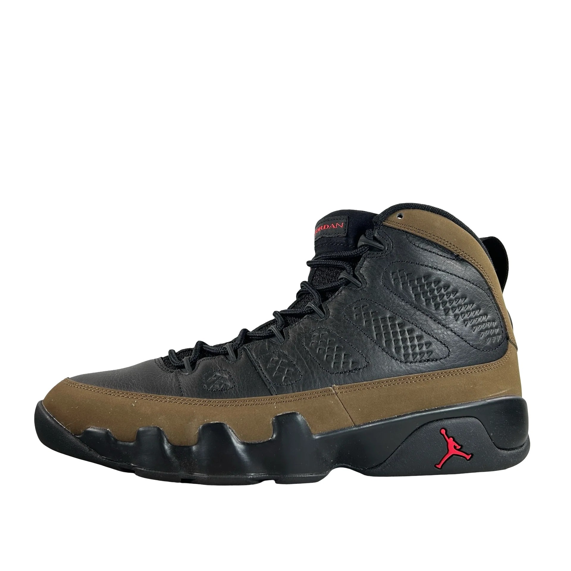 HV4794 030 Air Jordan 9 Retro Olive (2024) [USED] - 11.5 M (Used8)