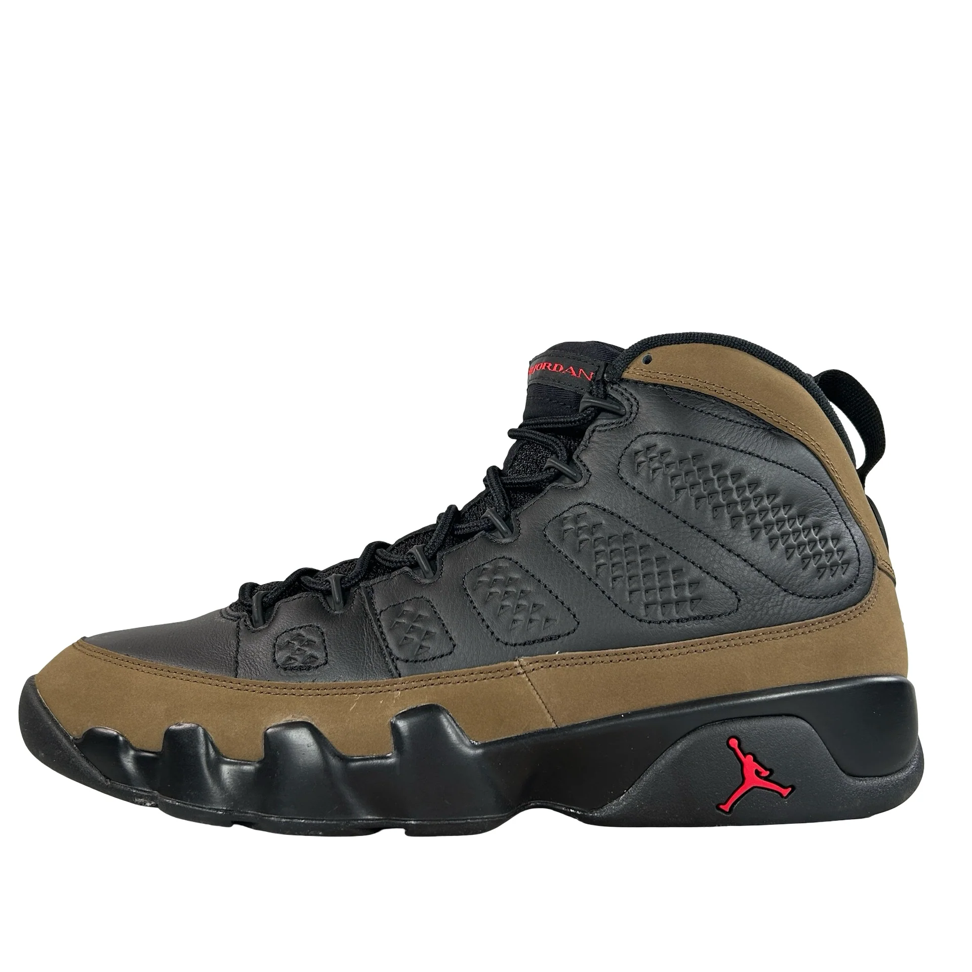 HV4794 030 Air Jordan 9 Retro Olive (2024) [USED] - 11.5 M (Used9)